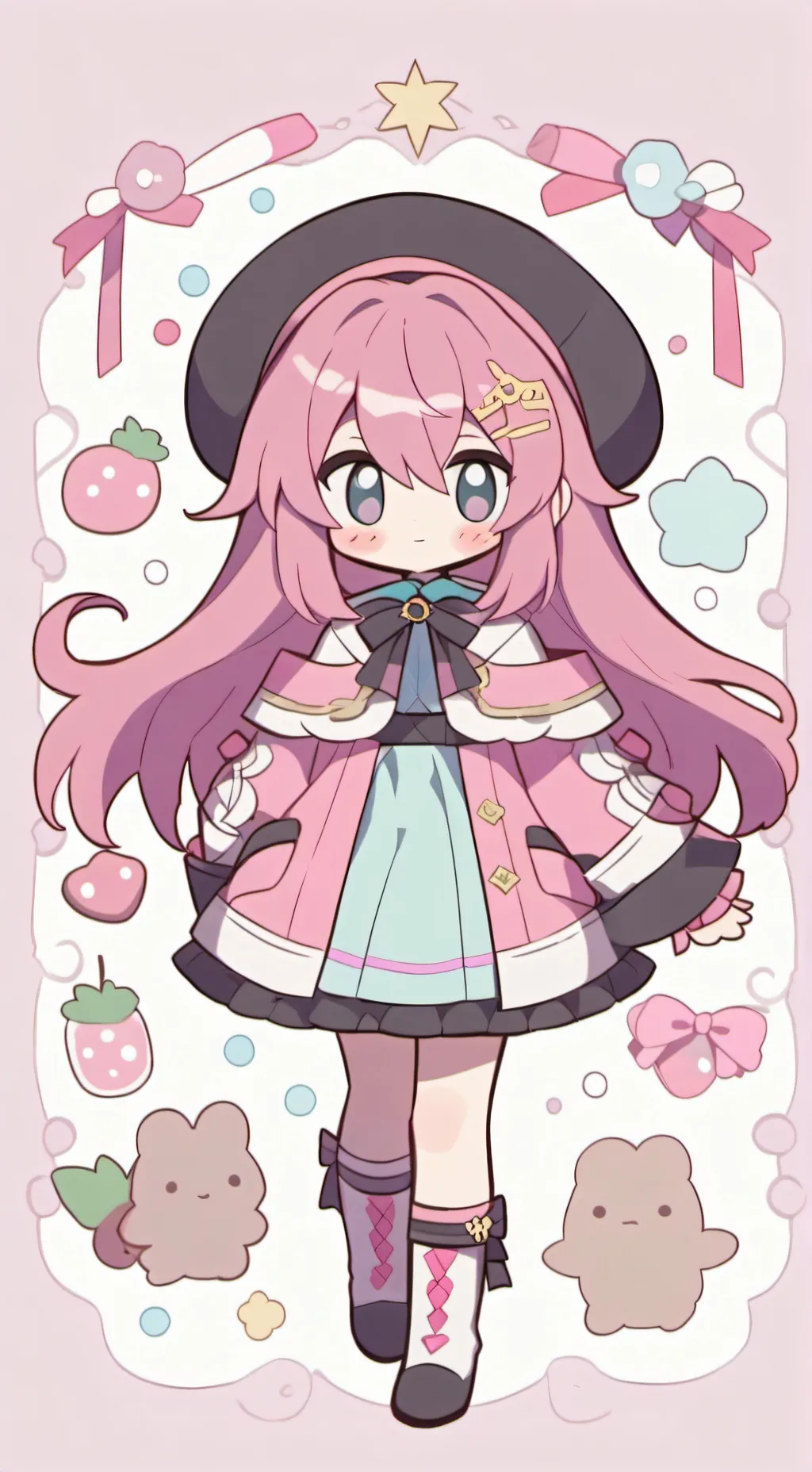 ai character: sprunki bébé  background