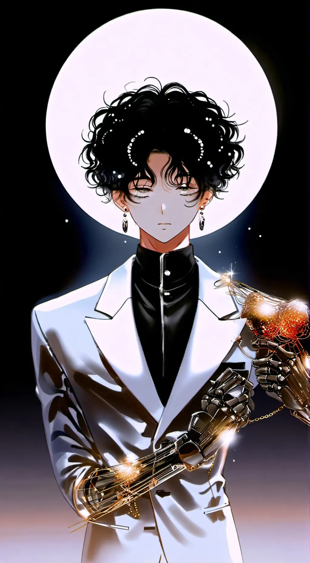 ai character: Max background