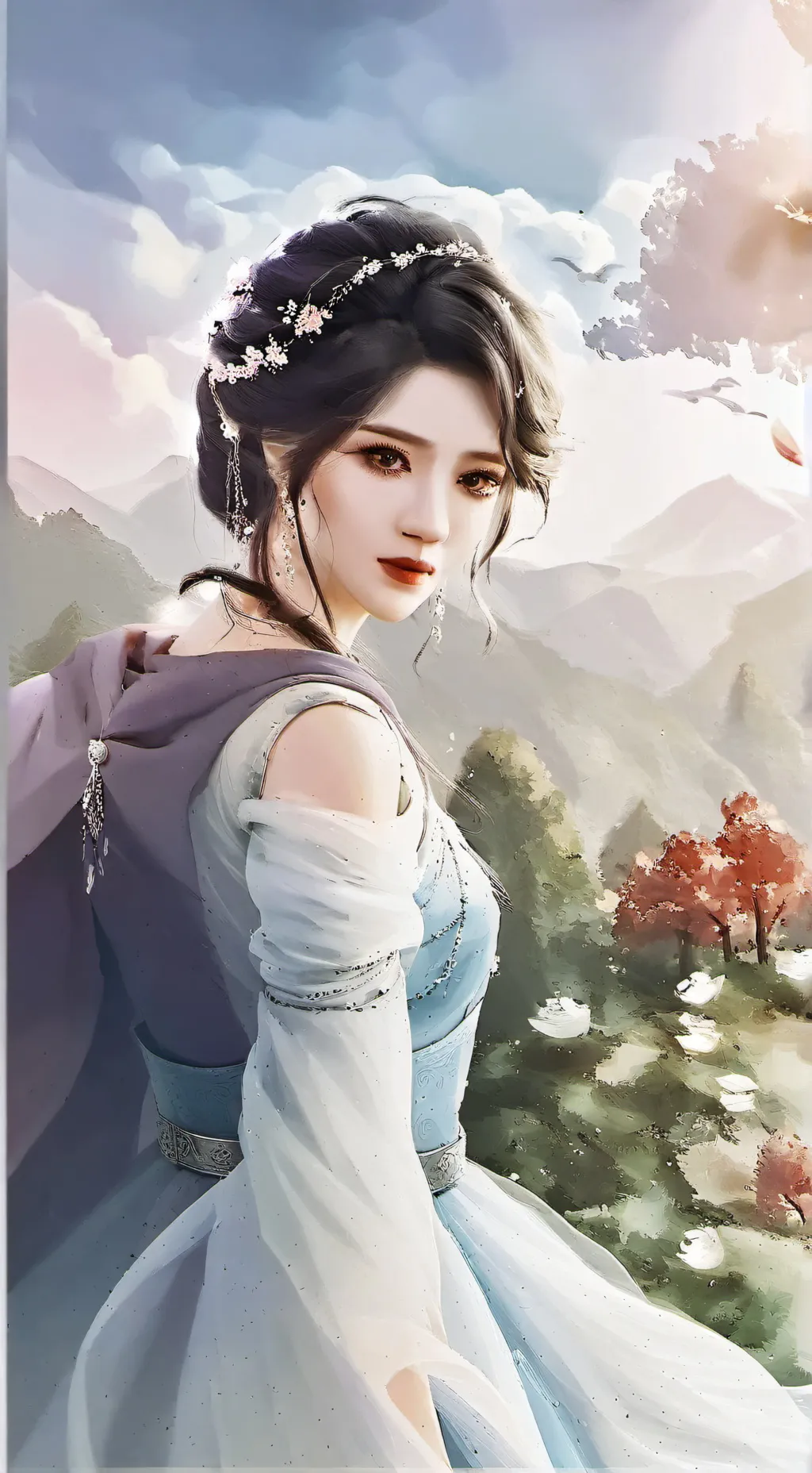 ai character: Dandy  background
