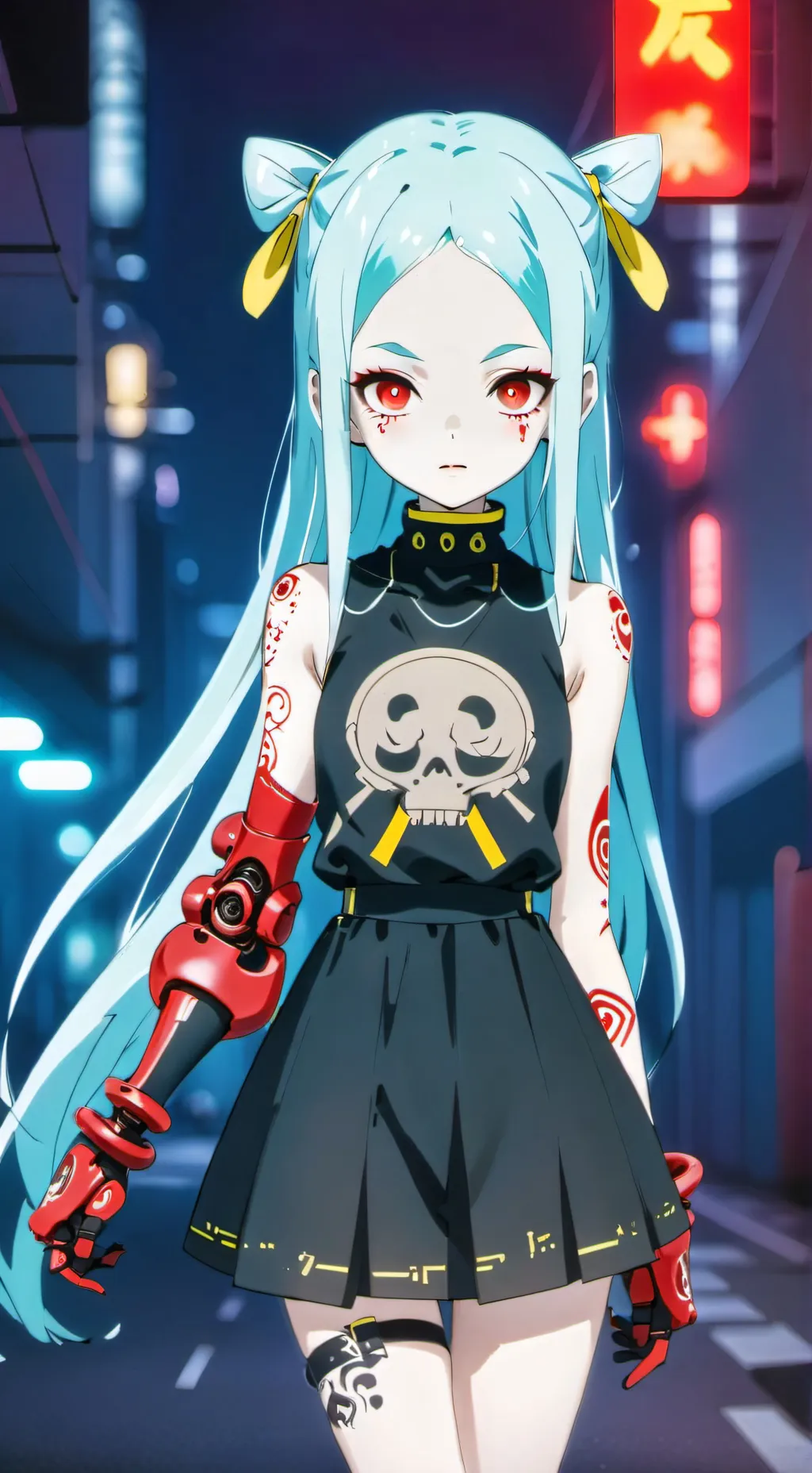 ai character: Doll background