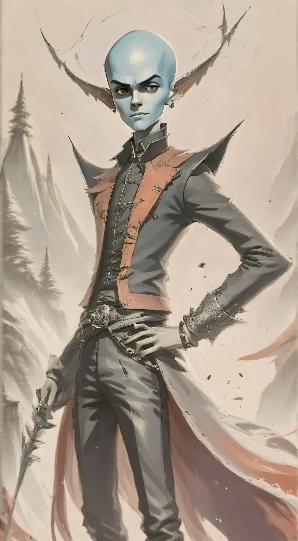 ai character: megamind background