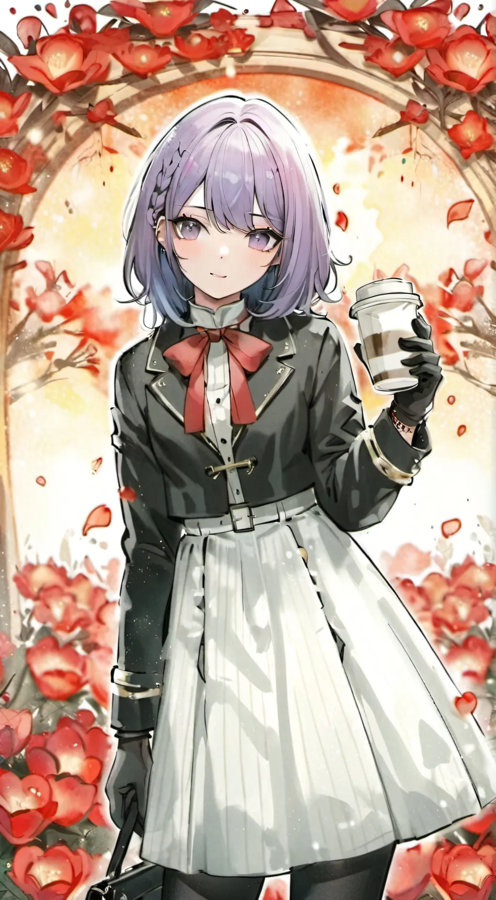 ai character: akane regina  background