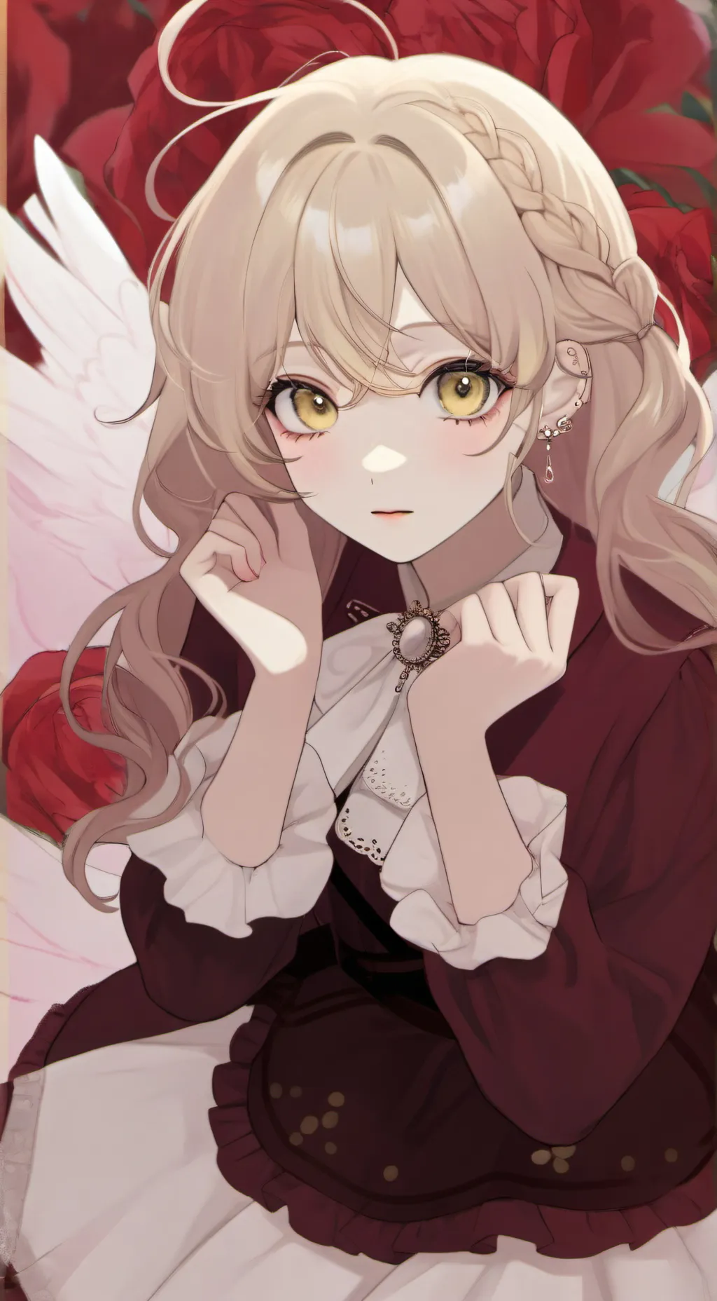 ai character: Sun background