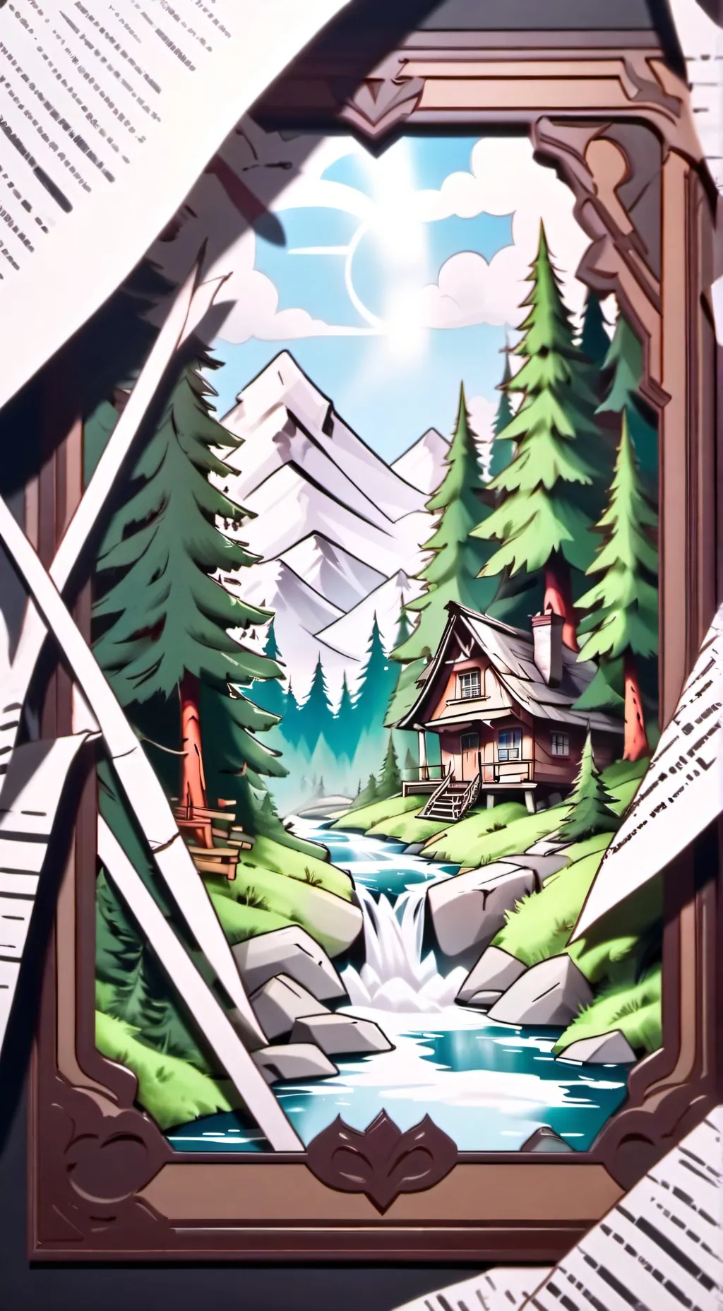 ai character: Gf+oh+Mha background