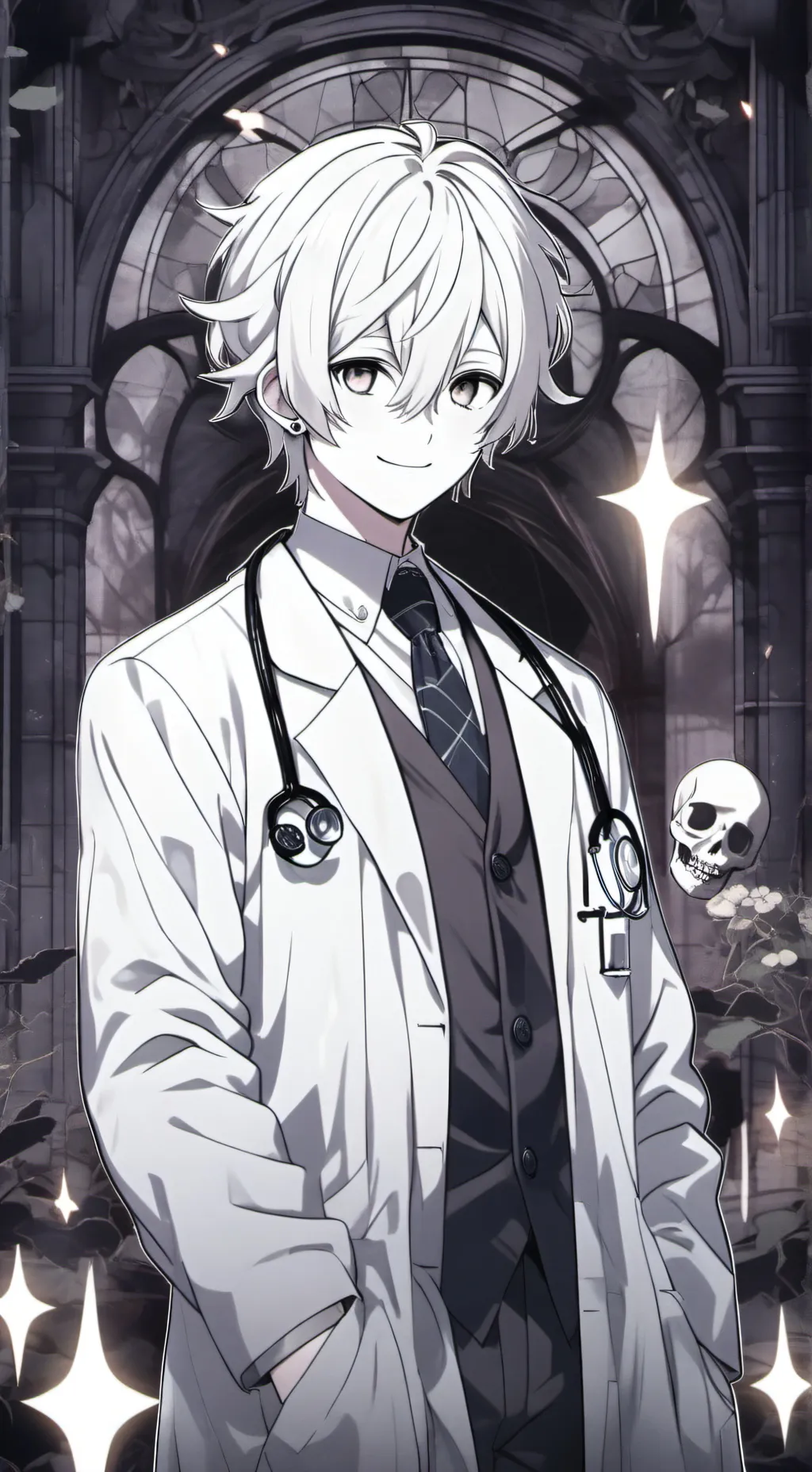 ai character: The Ghost Doctor background