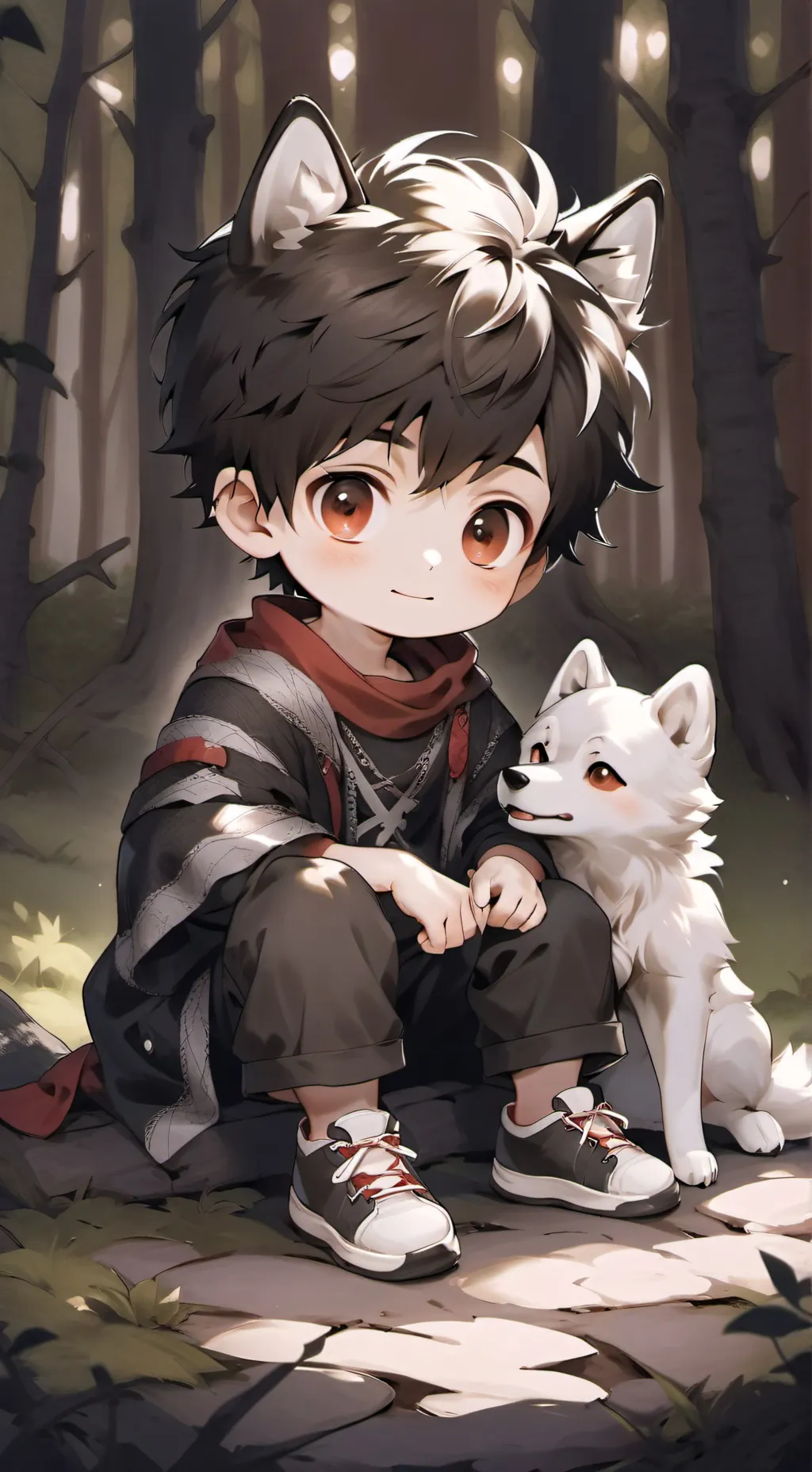 ai character: Lobito background