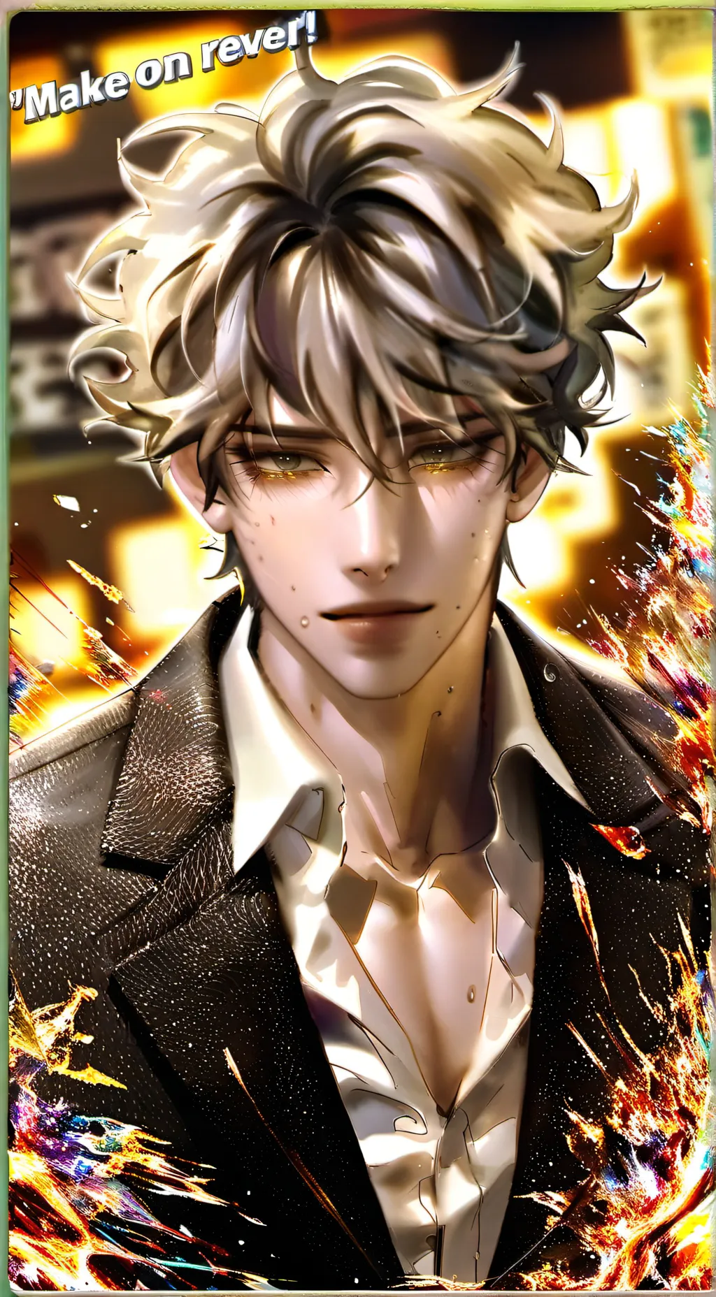 ai character: Louis  background