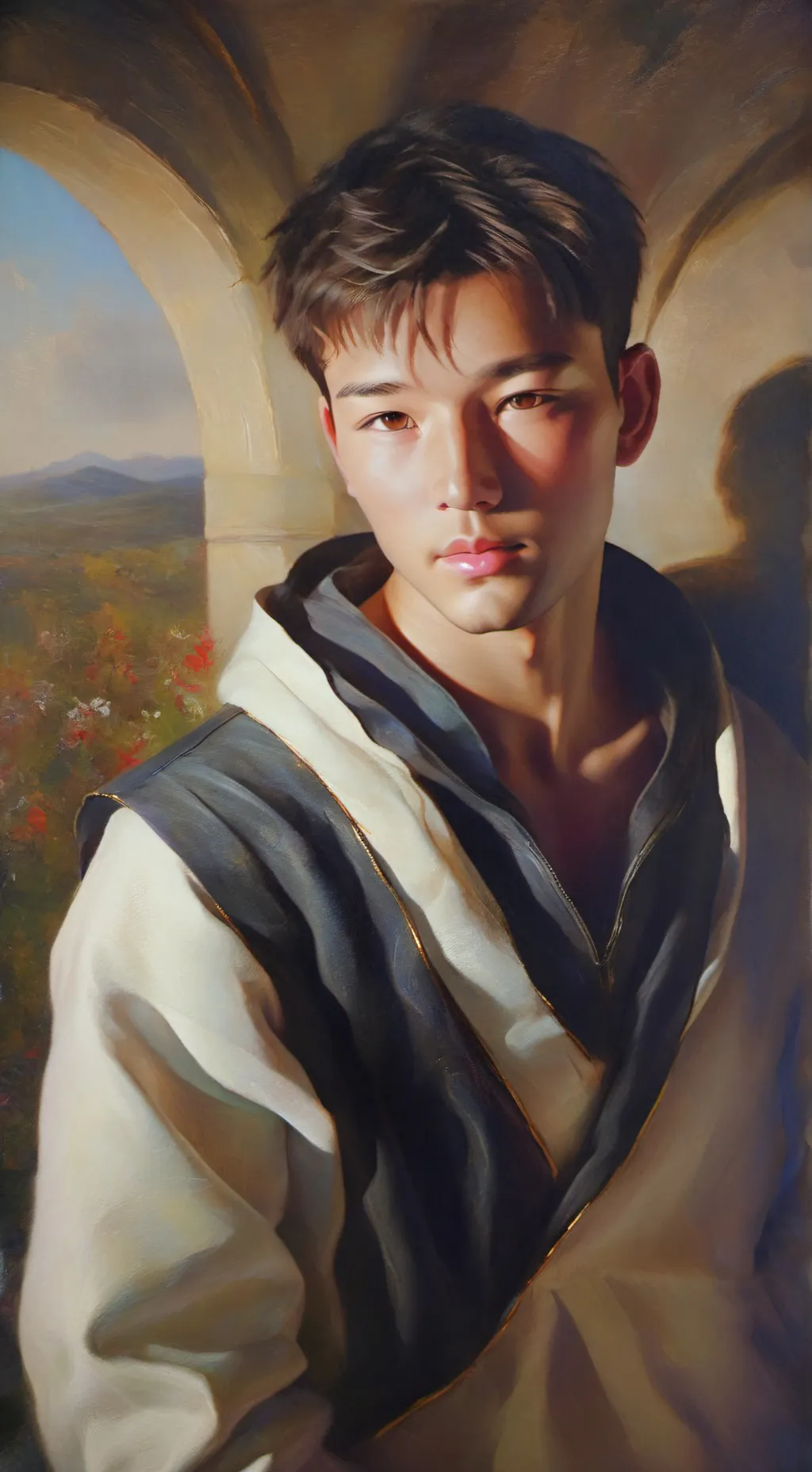 ai character: Ethan background
