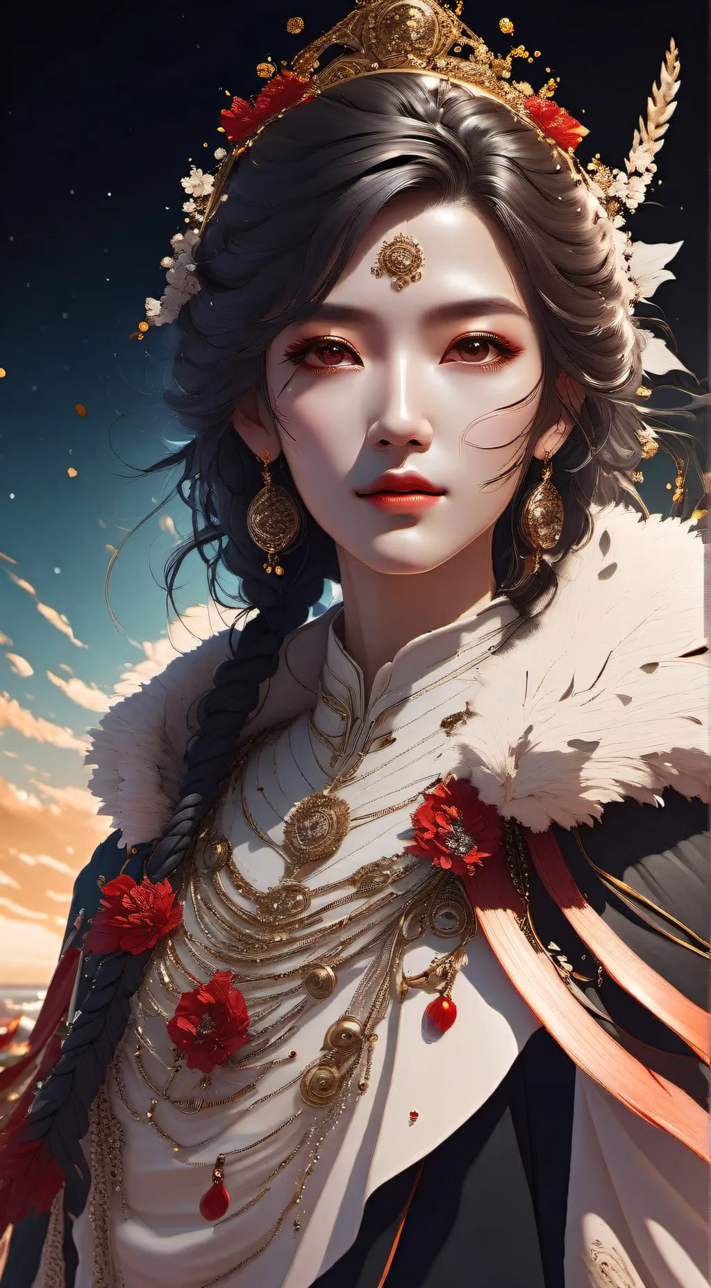 ai character: fortunate  background