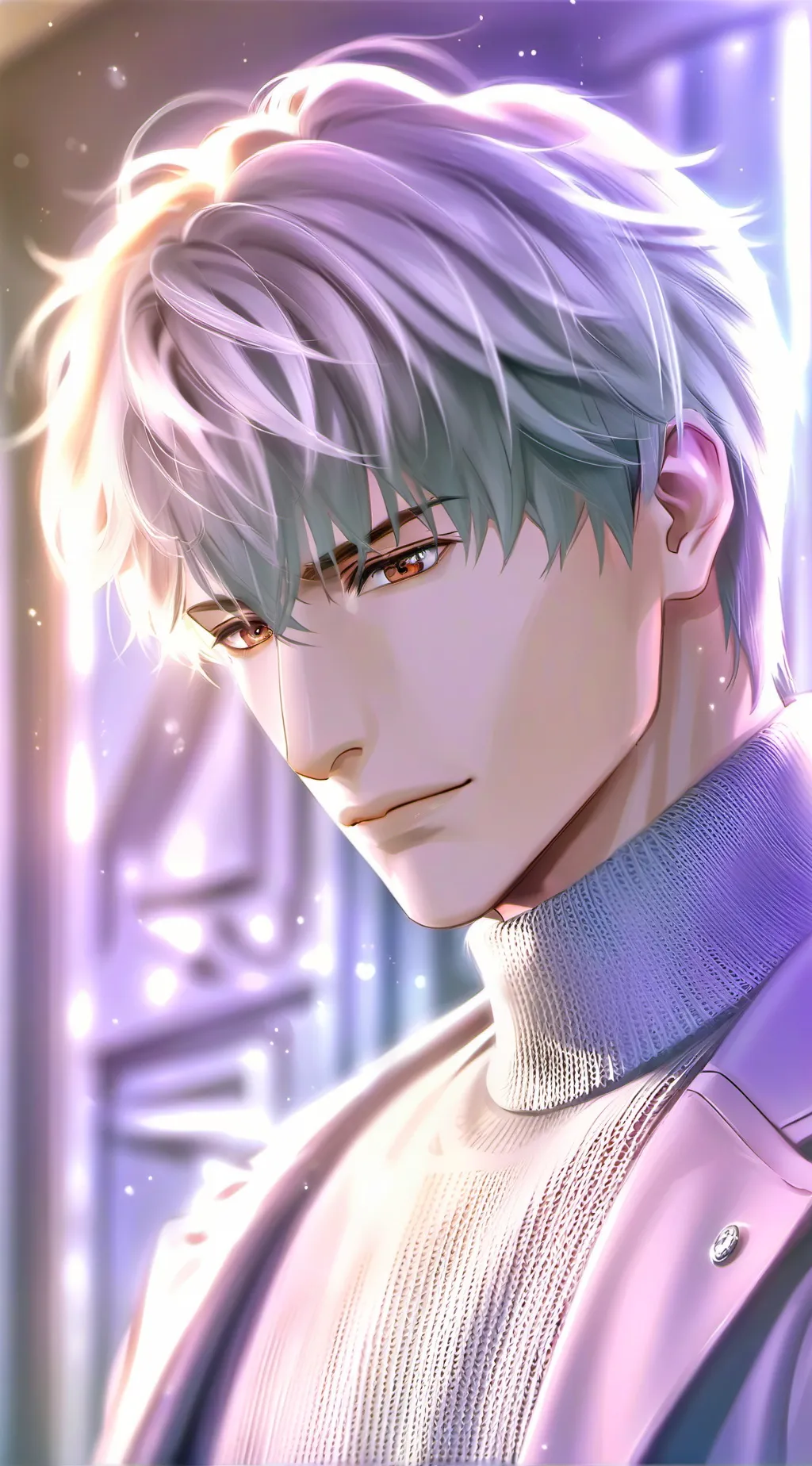 ai character: Cold Apology in the Locked Room background