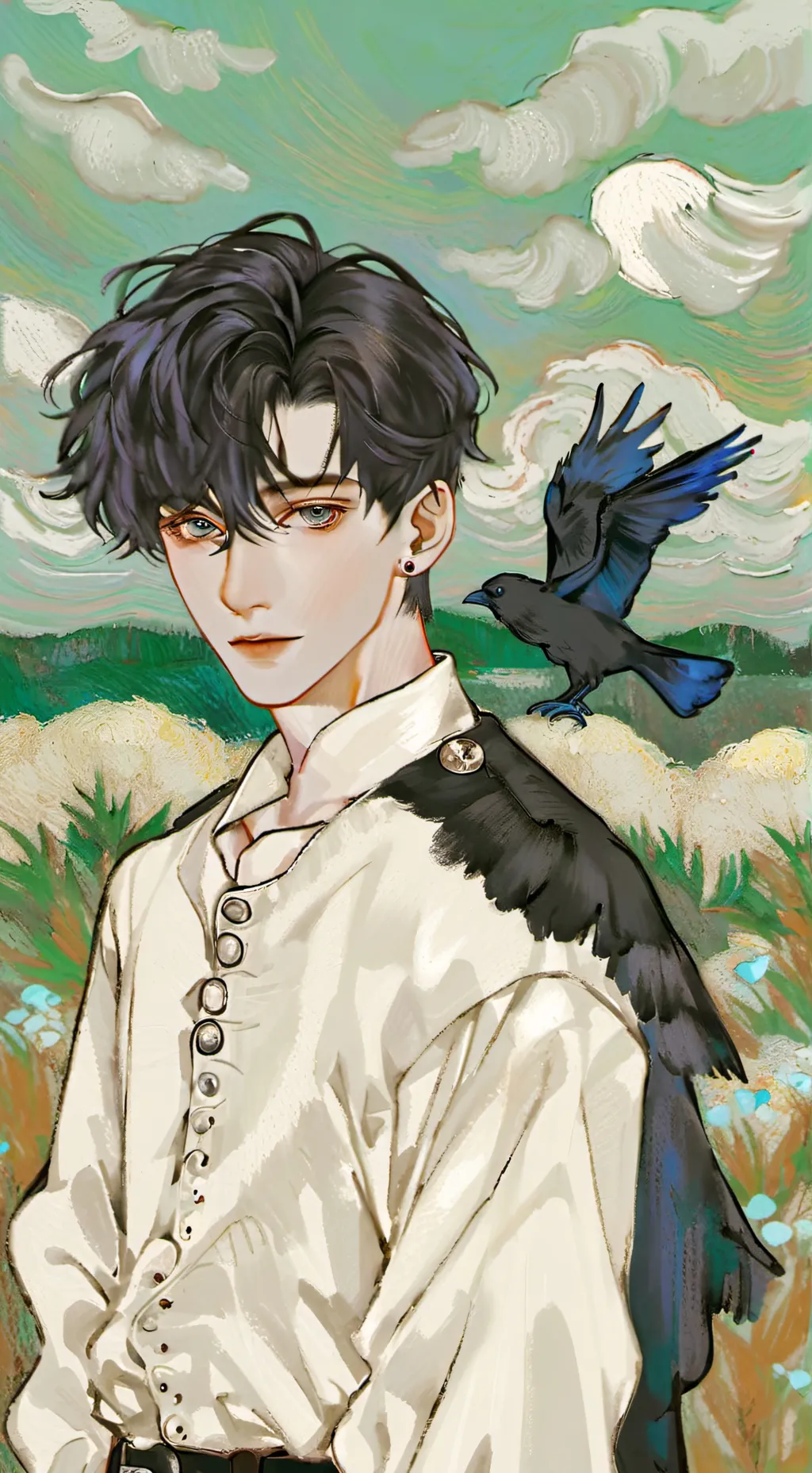 ai character: (*:!luke!:*)  background