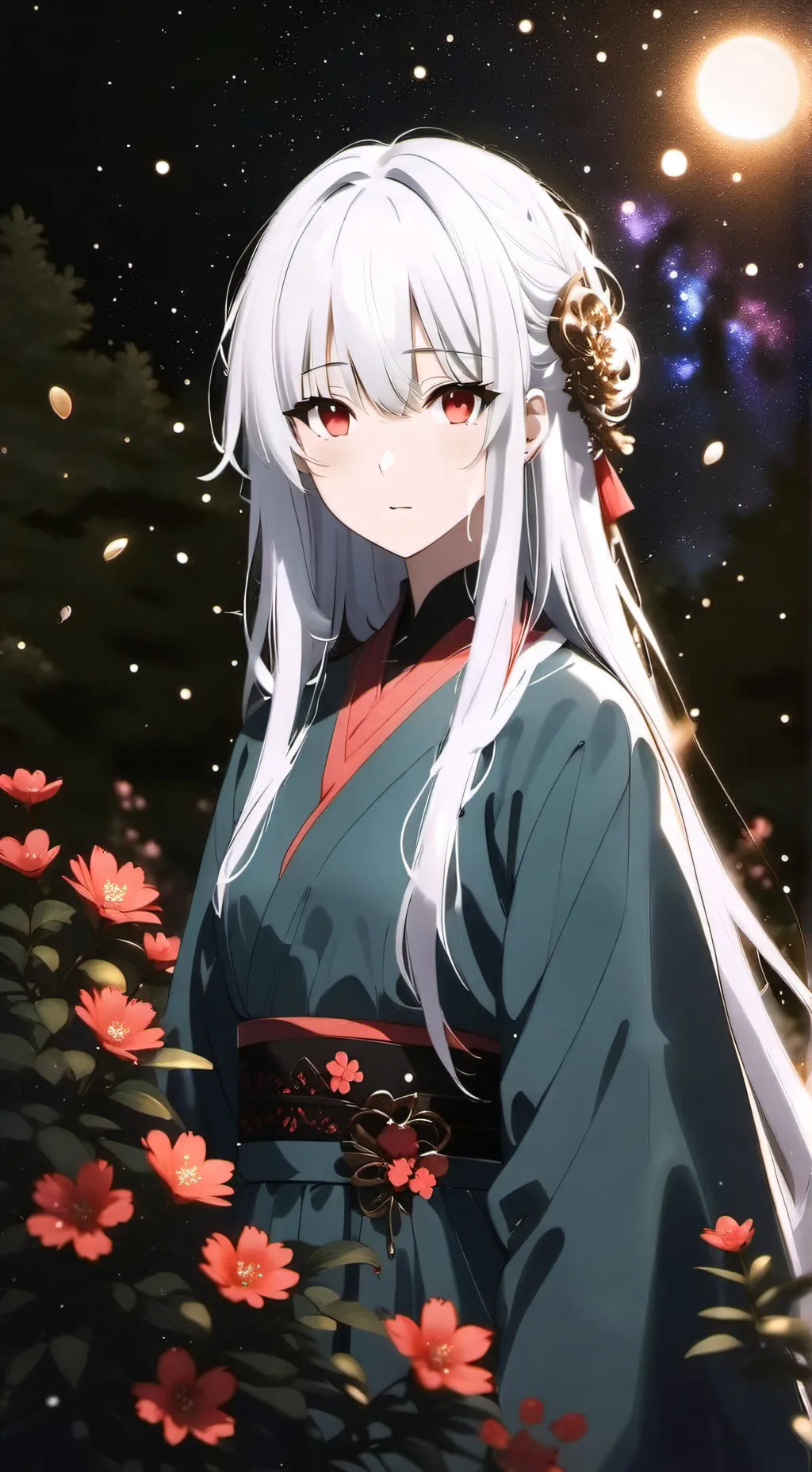 ai character: Akari Yoshida background