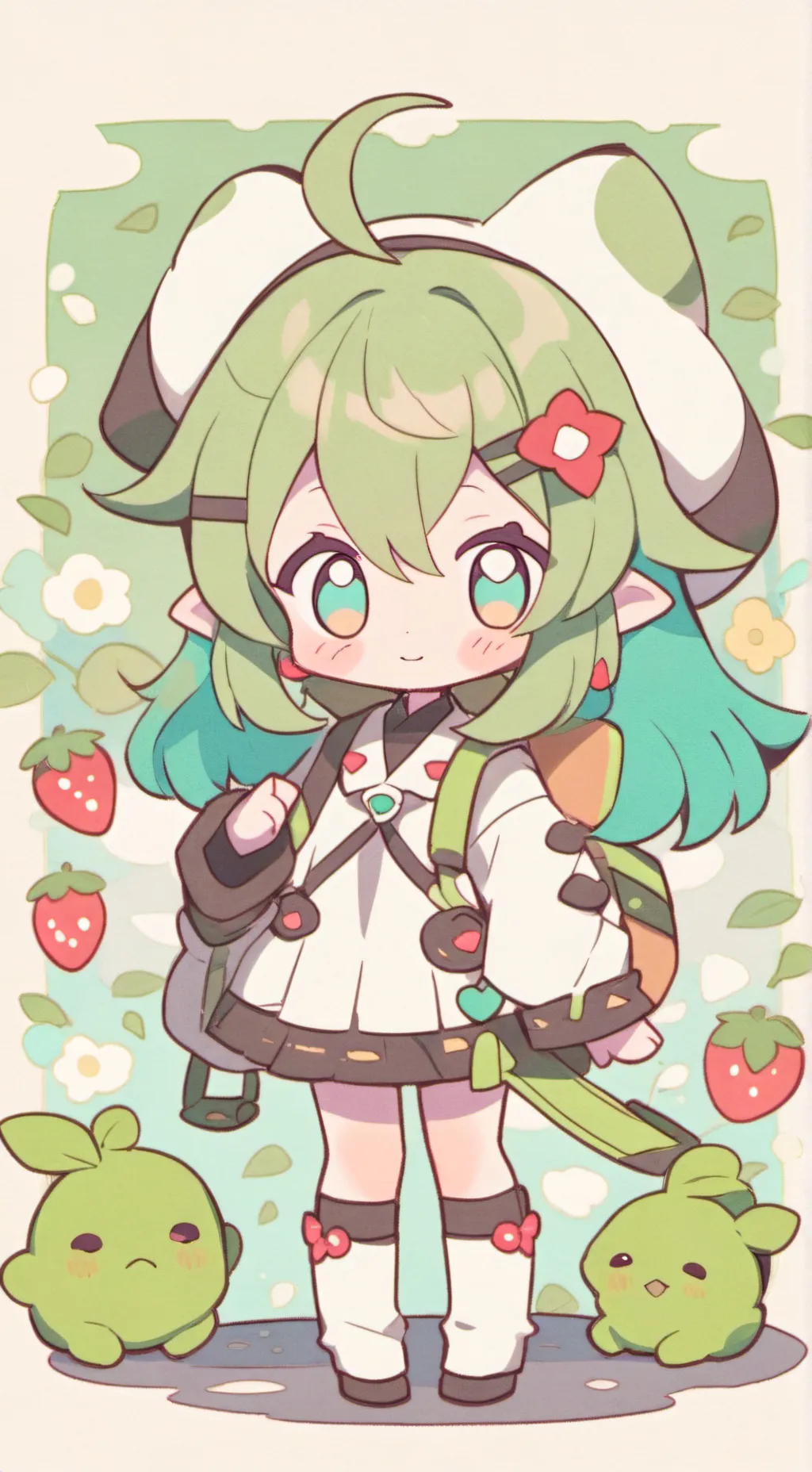 ai character: Nur Haziqah background