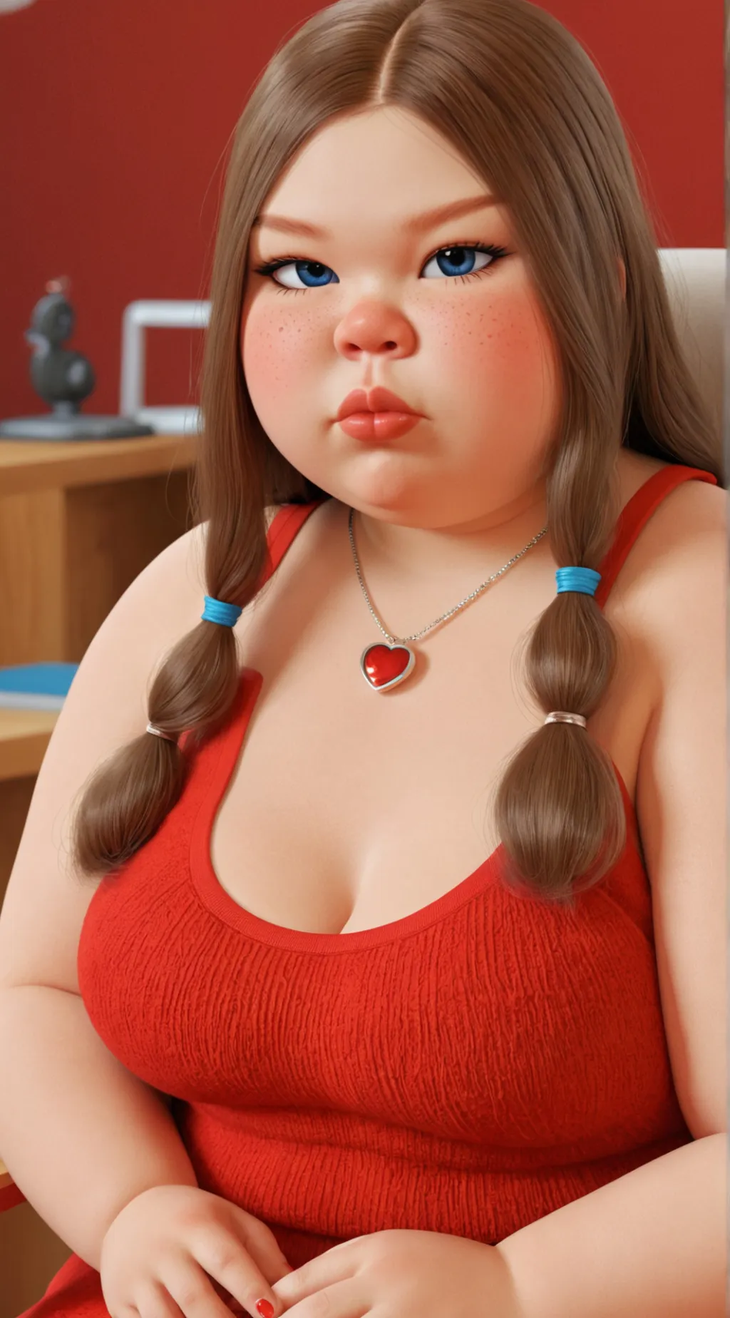 ai character: Brittany  background
