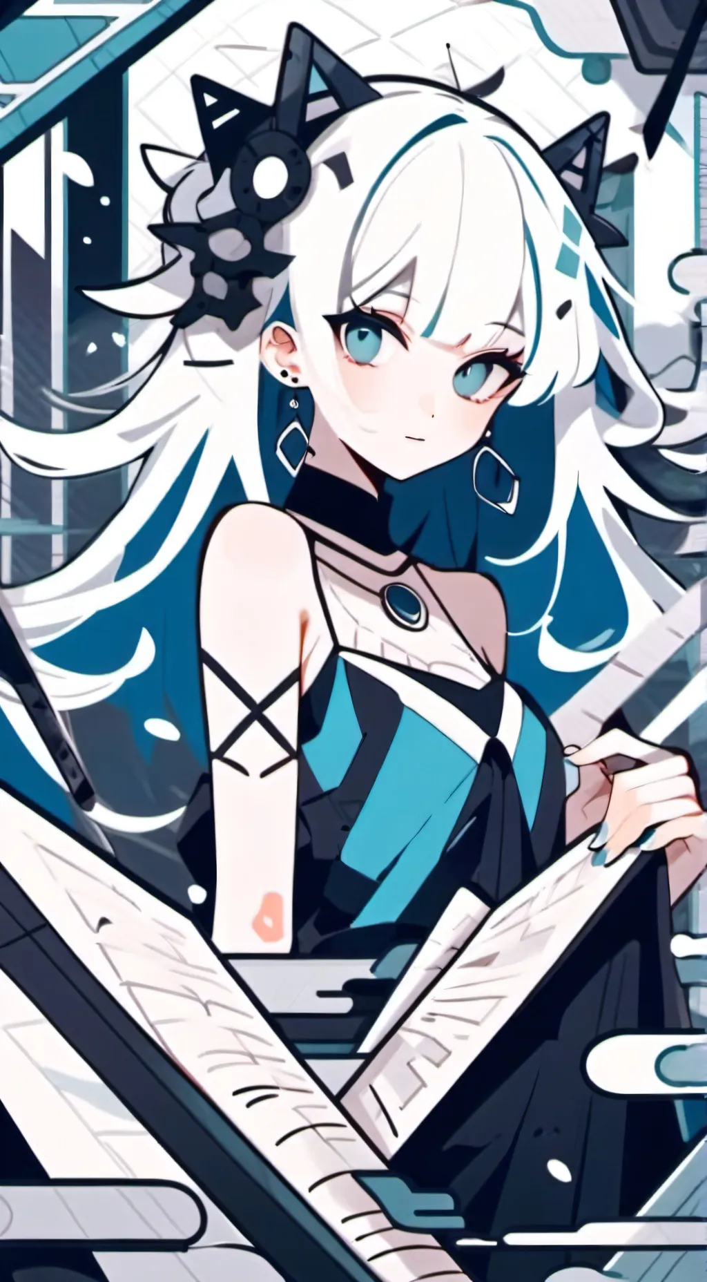 ai character: Gojo's sis  background