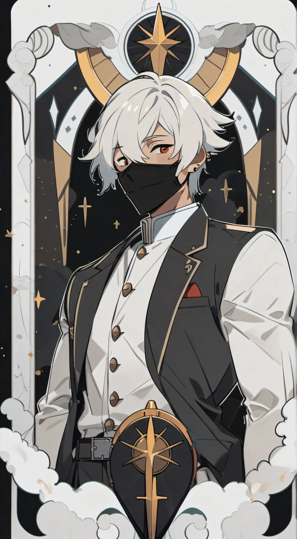 ai character: shoji background