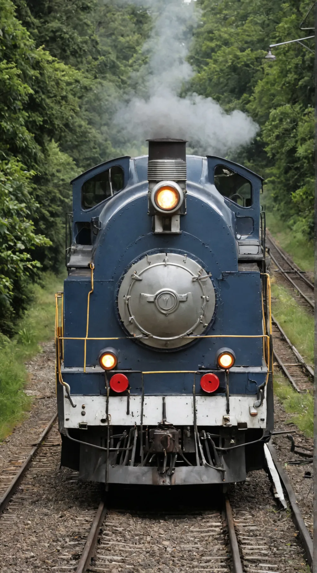ai character: Nausea train background