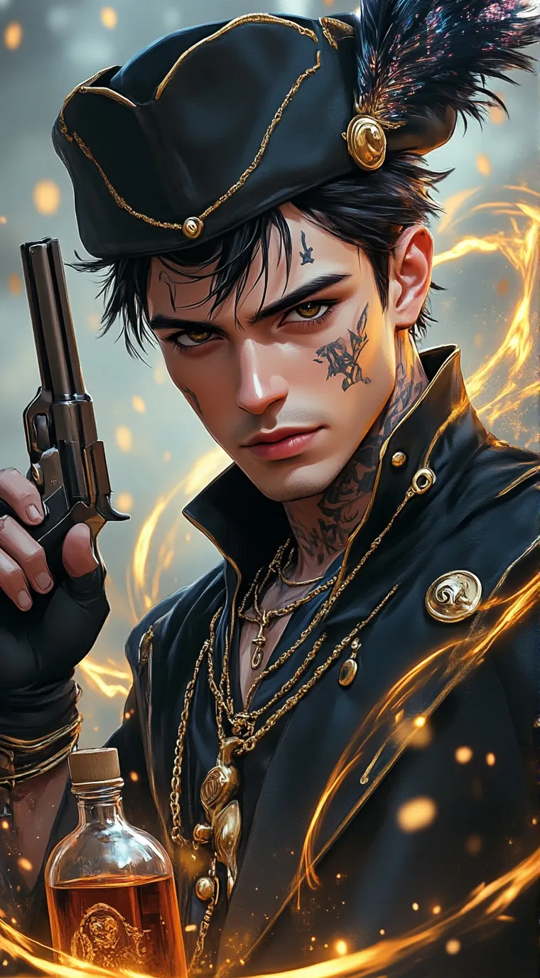 ai character: Captain Blackthorn background