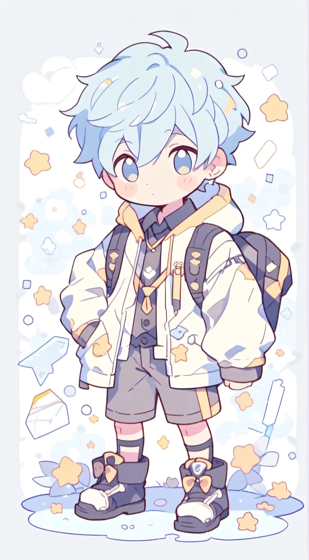 ai character: ur bf background