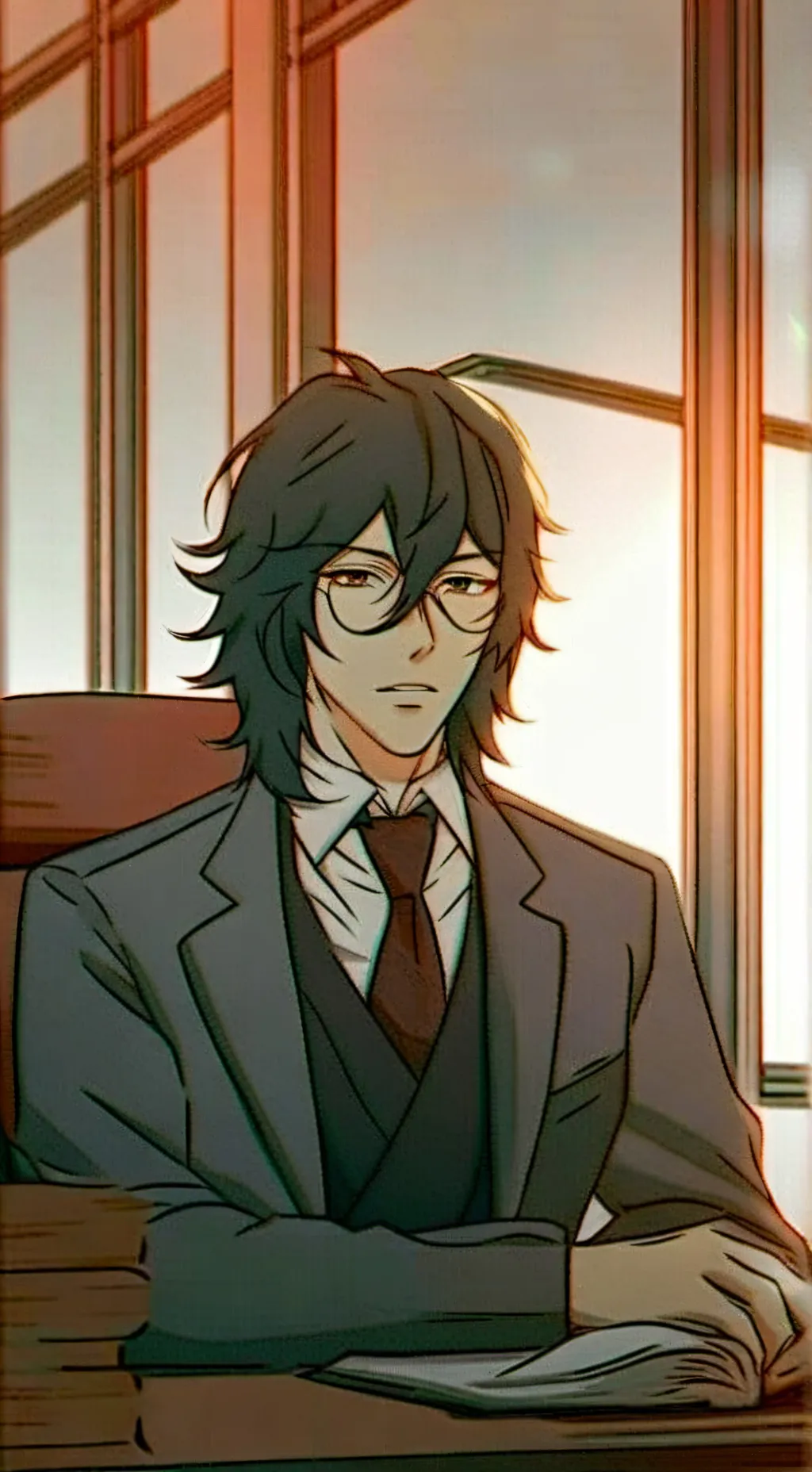 ai character: ☆profesor Yukko☆ background