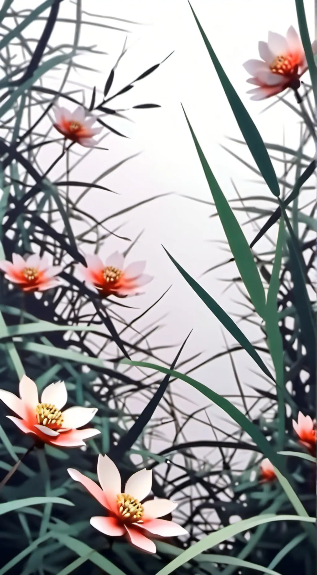 ai character: GRASS background
