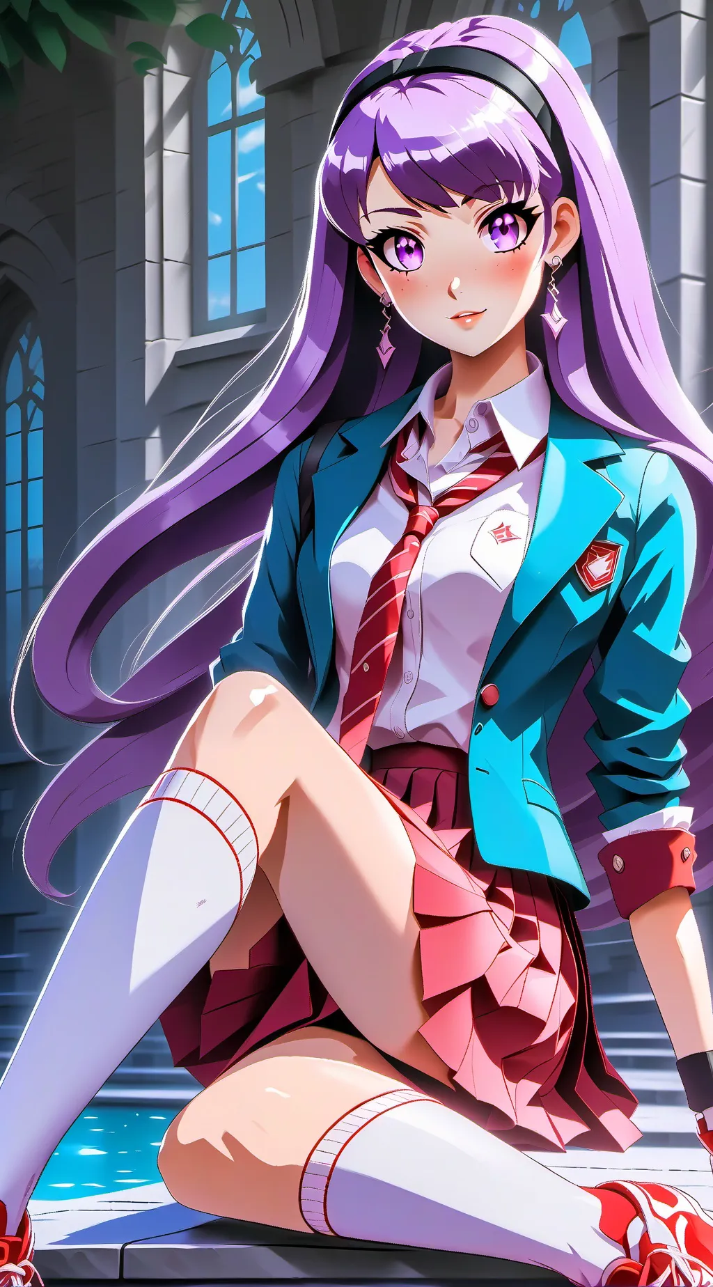 ai character: grace background