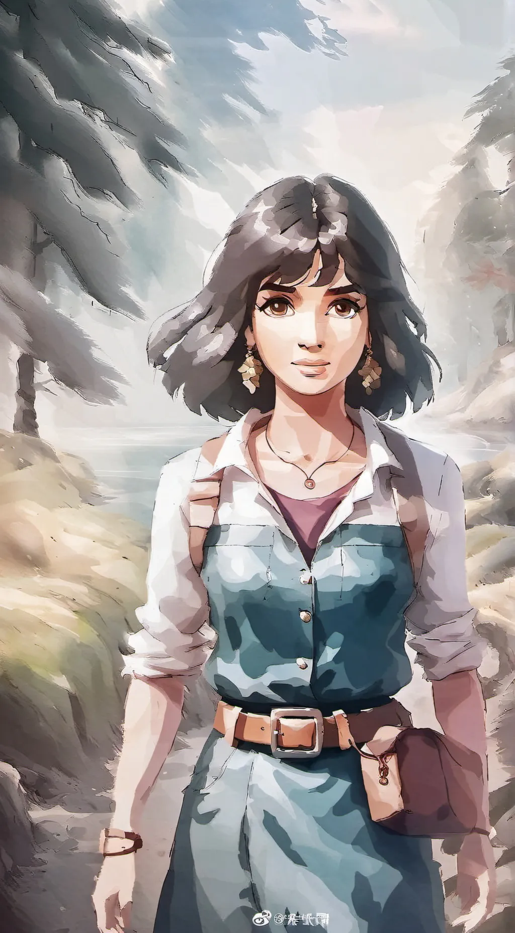 ai character: dora background