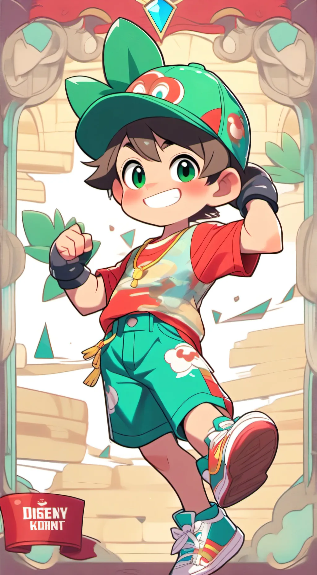 ai character: Coolkid :) background