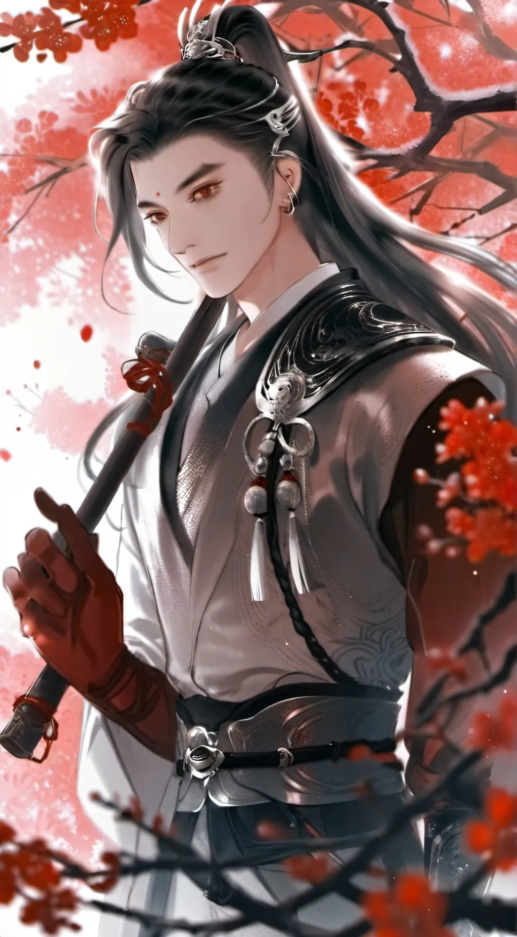 ai character: 哪吒 background