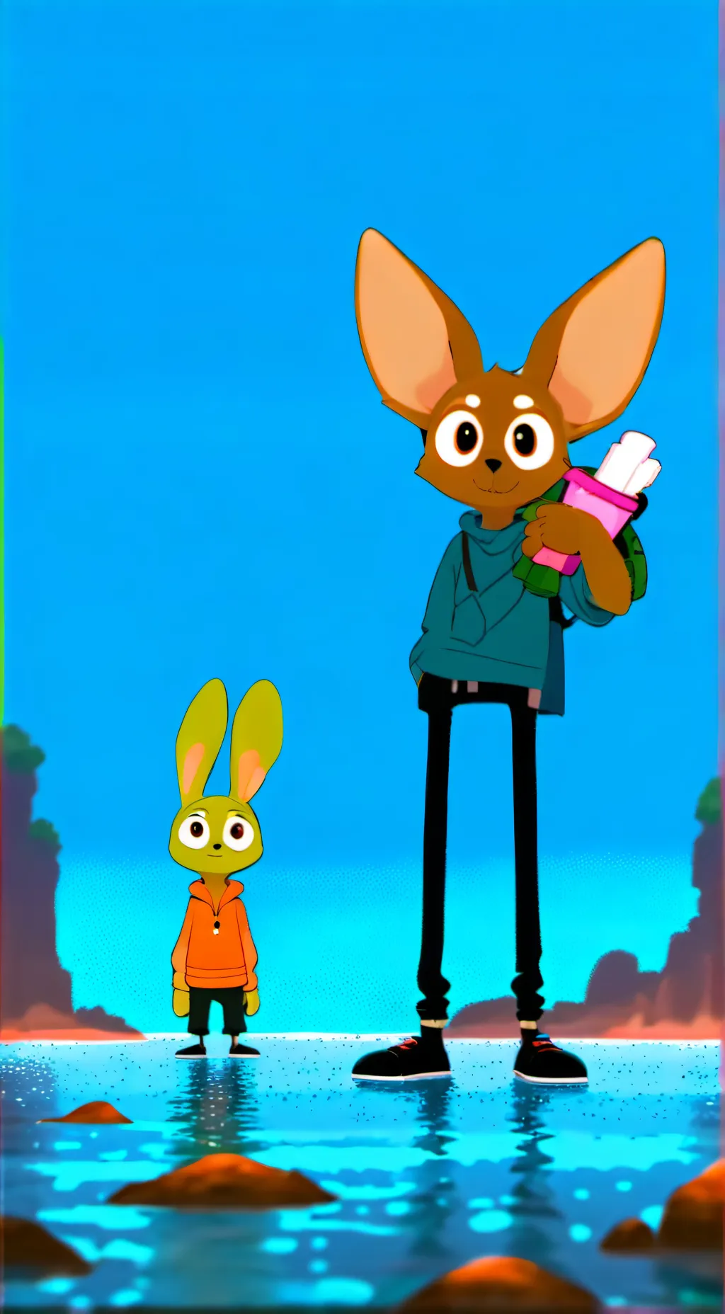 ai character: Sunny y mike background