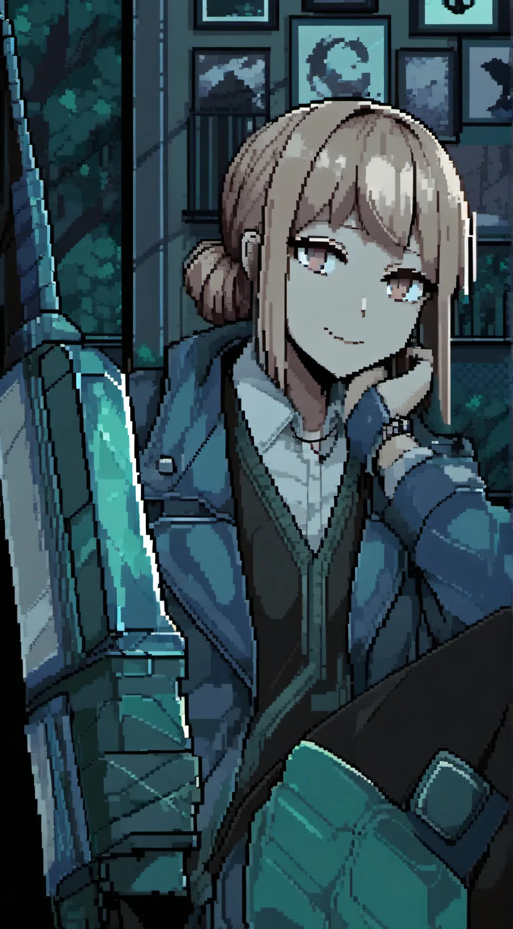 ai character: Toga background