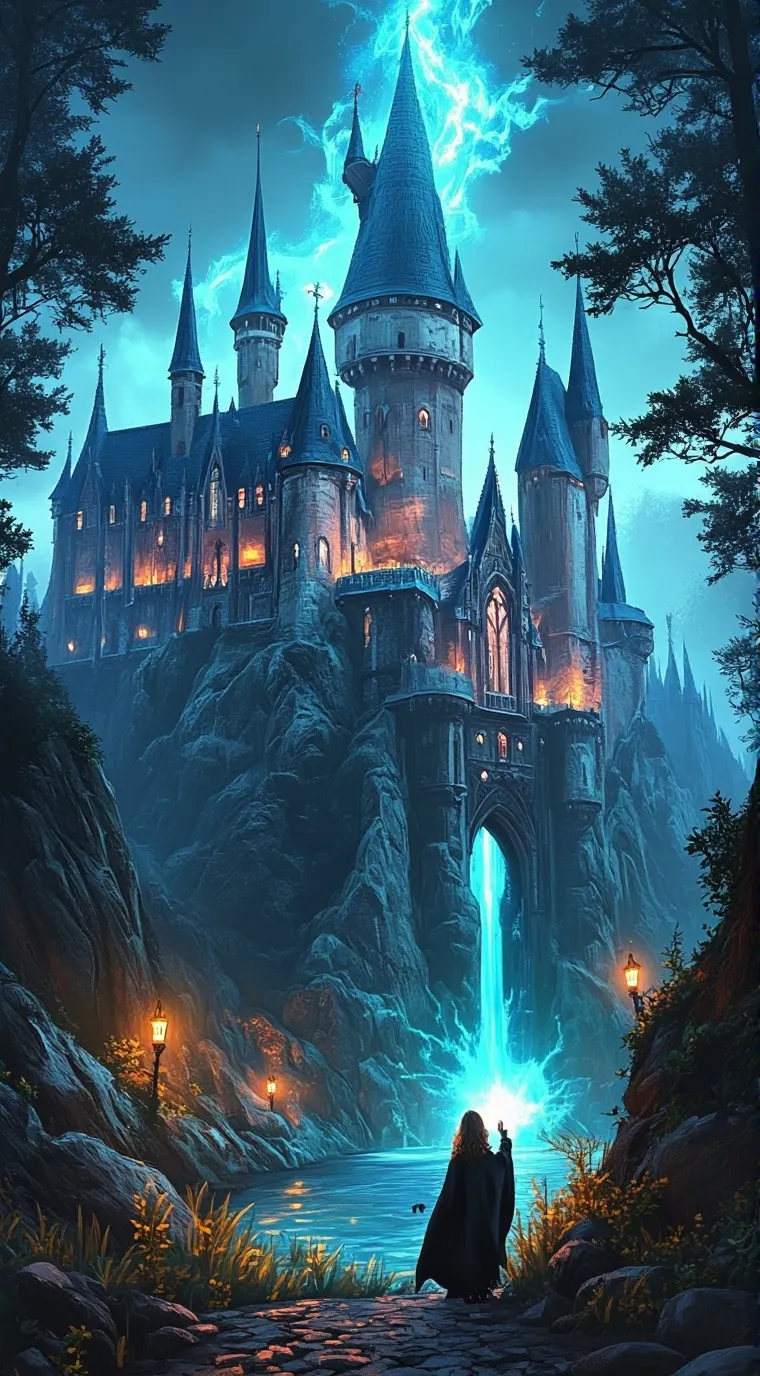 ai character: texting HP enemies background