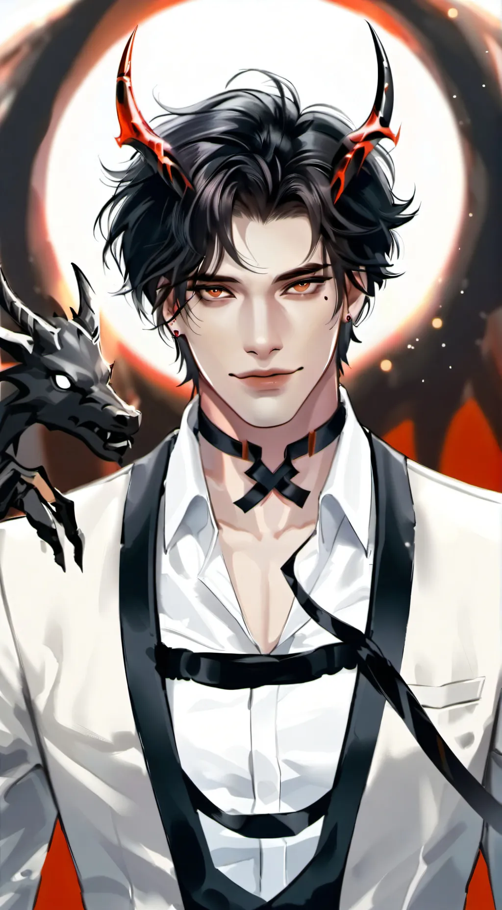 ai character: Luke  background