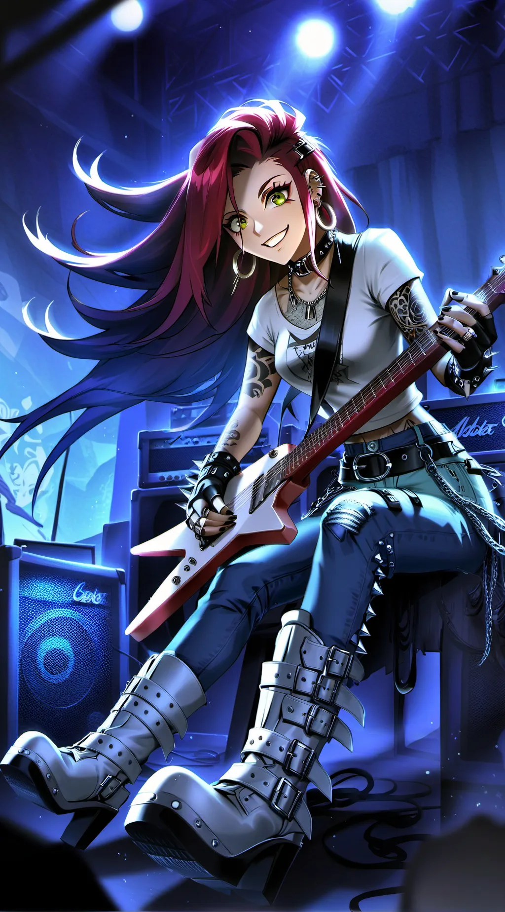 ai character: Luna Reyes  background