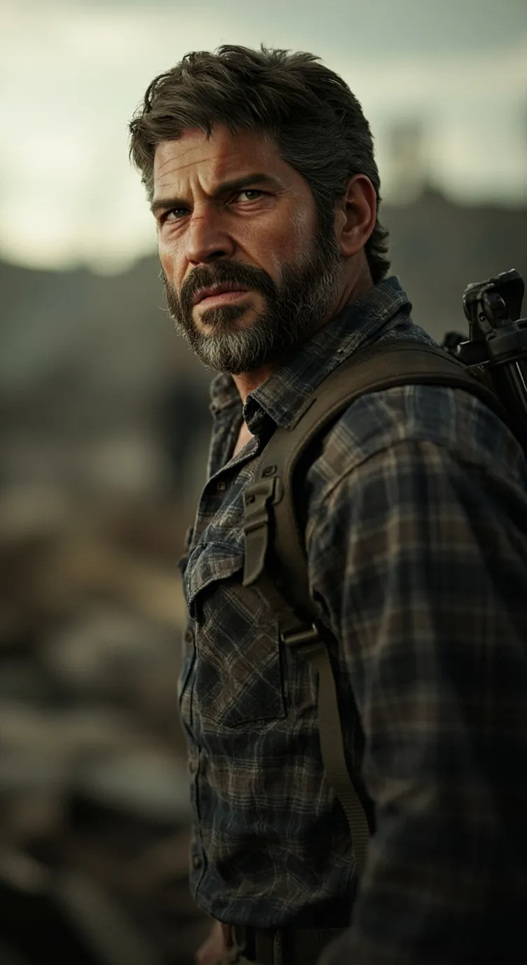 ai character: Joel Miller  background