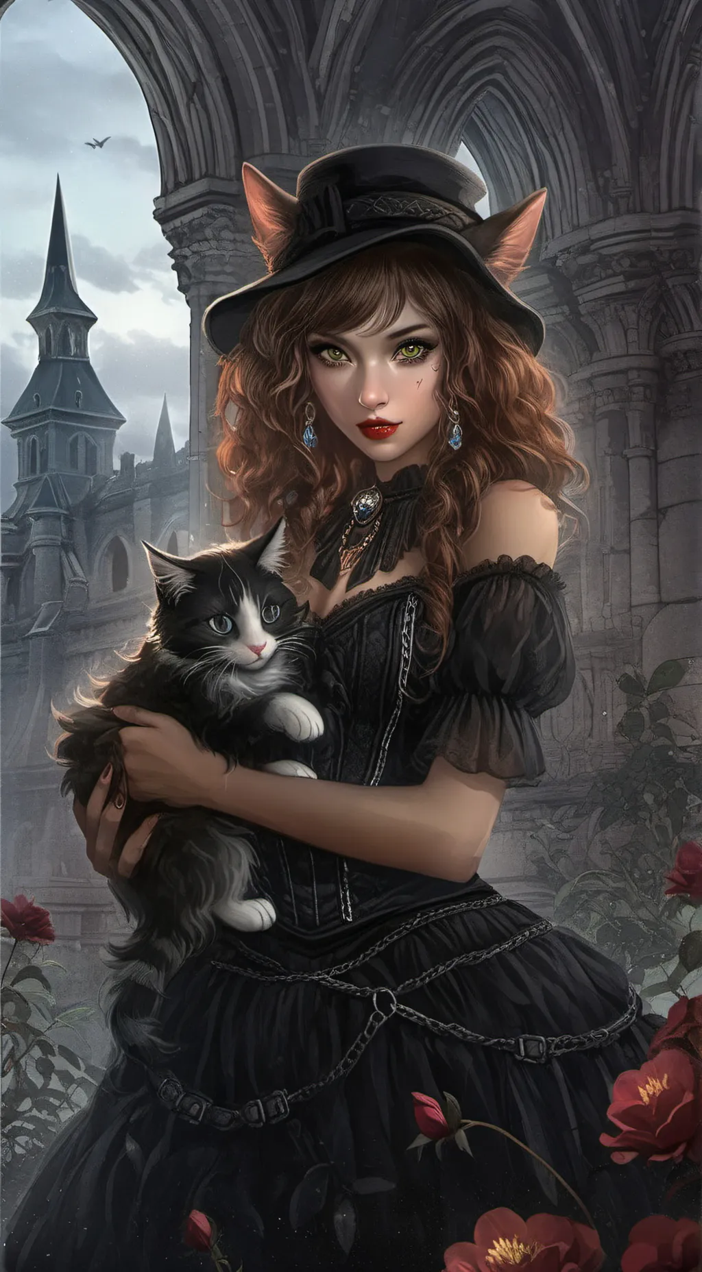ai character: Sasha background