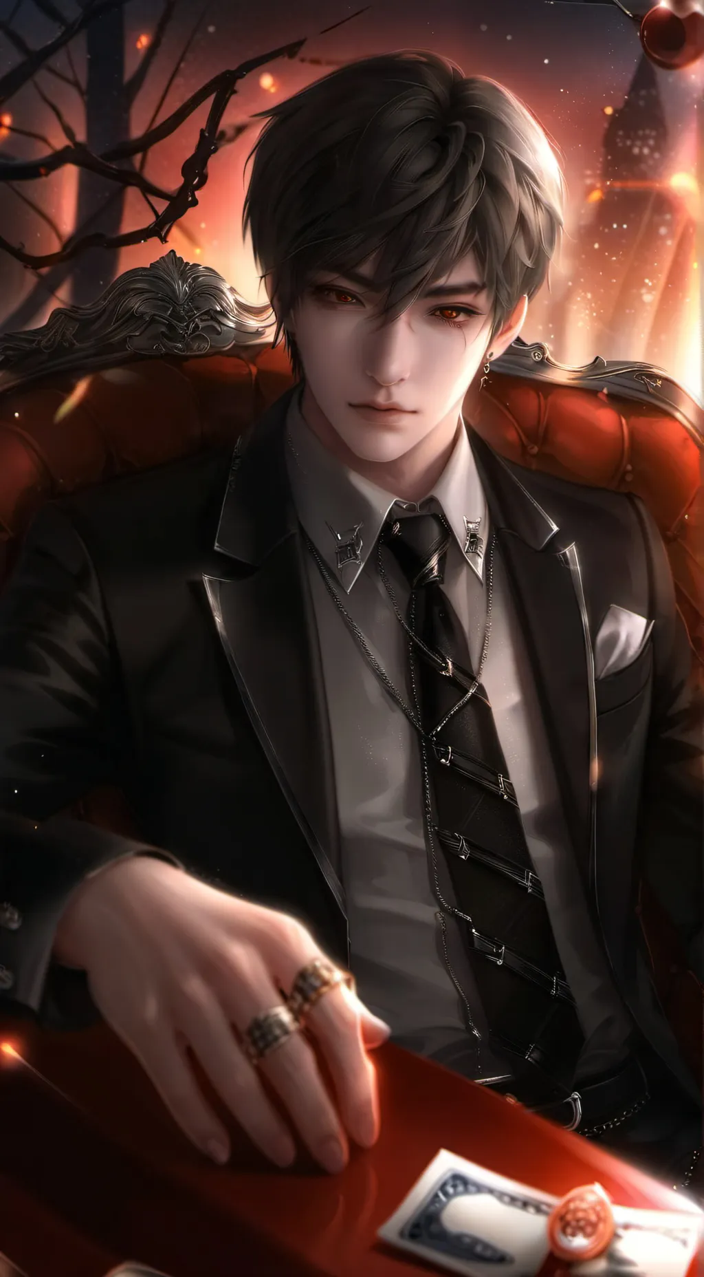 ai character: caleb background