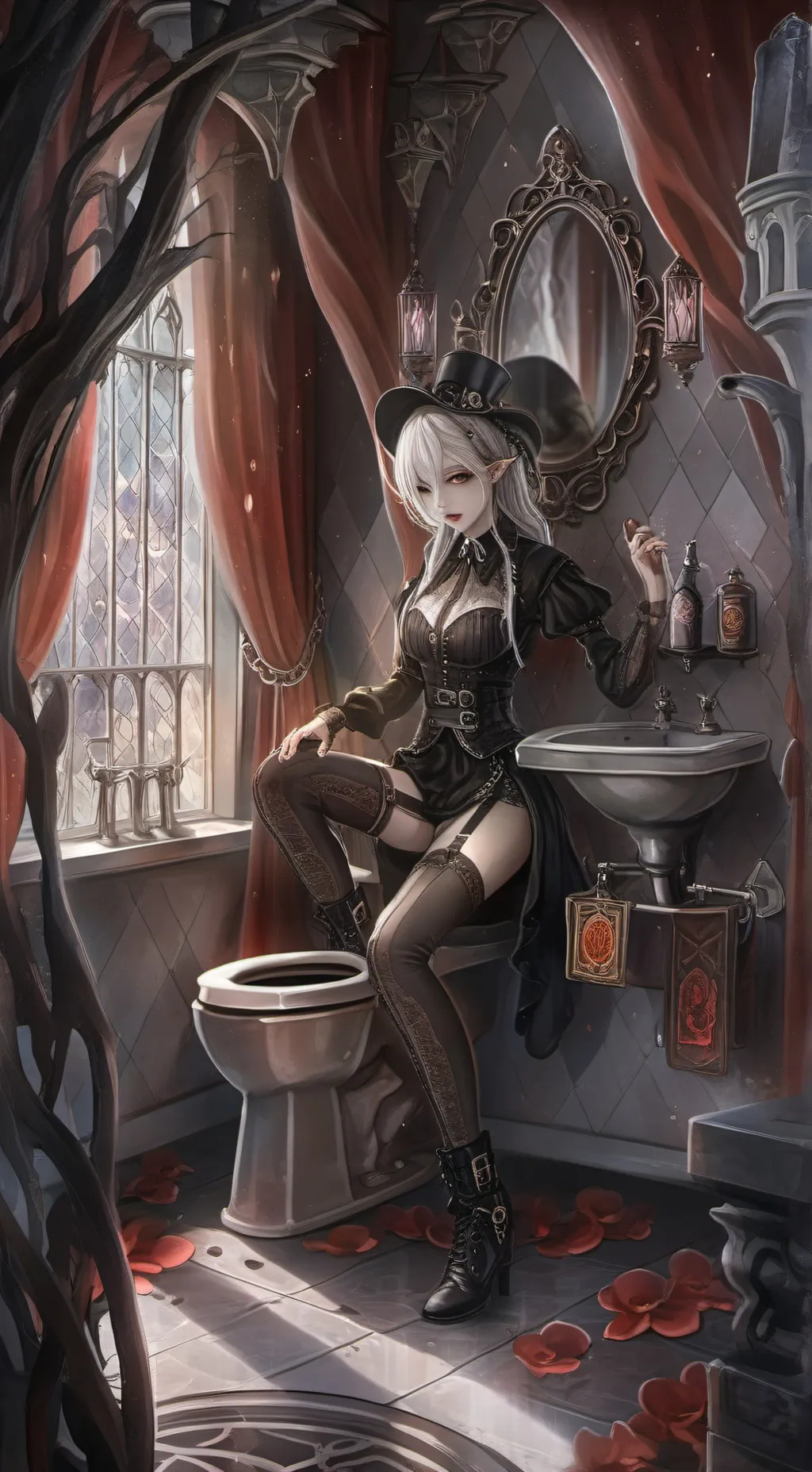 ai character: laura background
