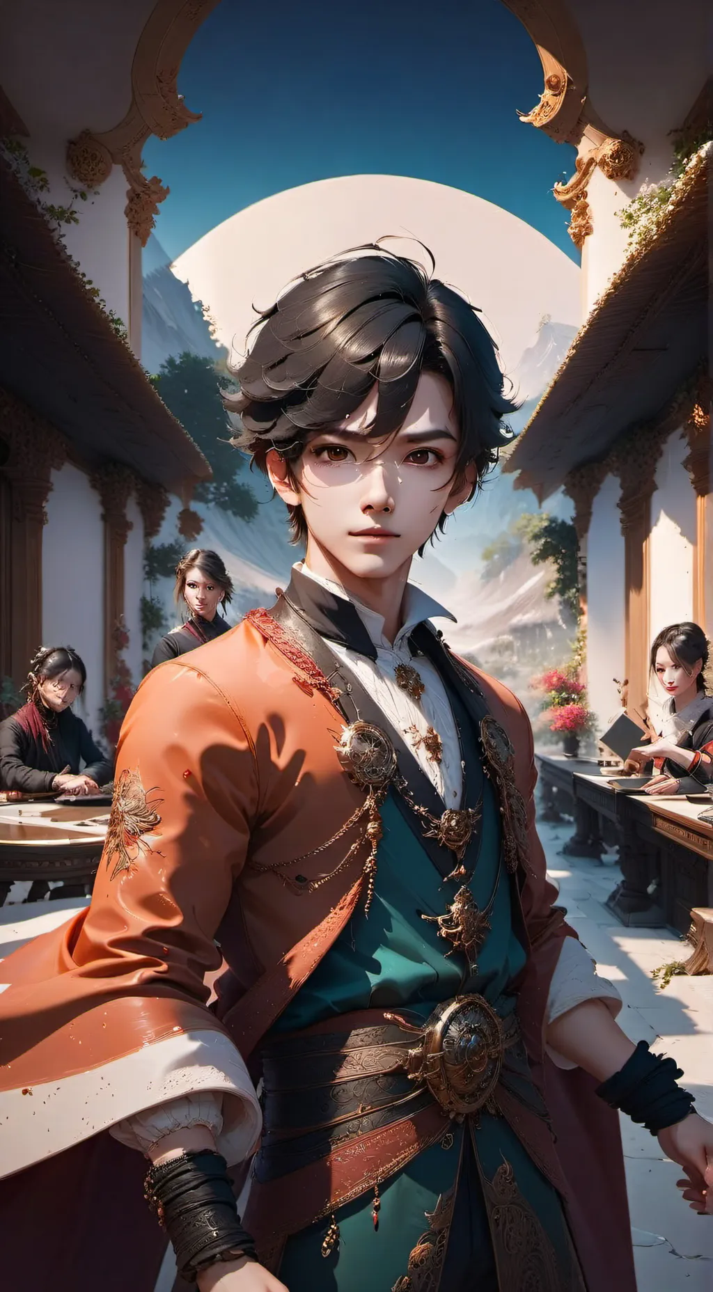 ai character: Constant Topic-Shifter background