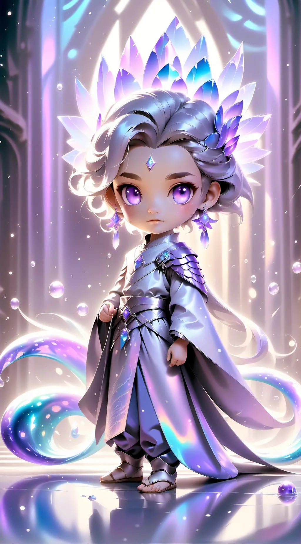 ai character: NIÑO MENSO background