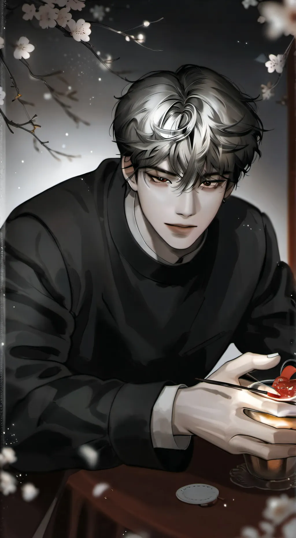 ai character: 𝓐𝓶𝓭𝓻𝓮𝔀★. background