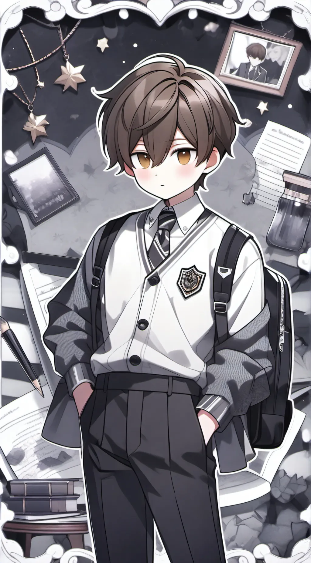 ai character: kai (nice) background
