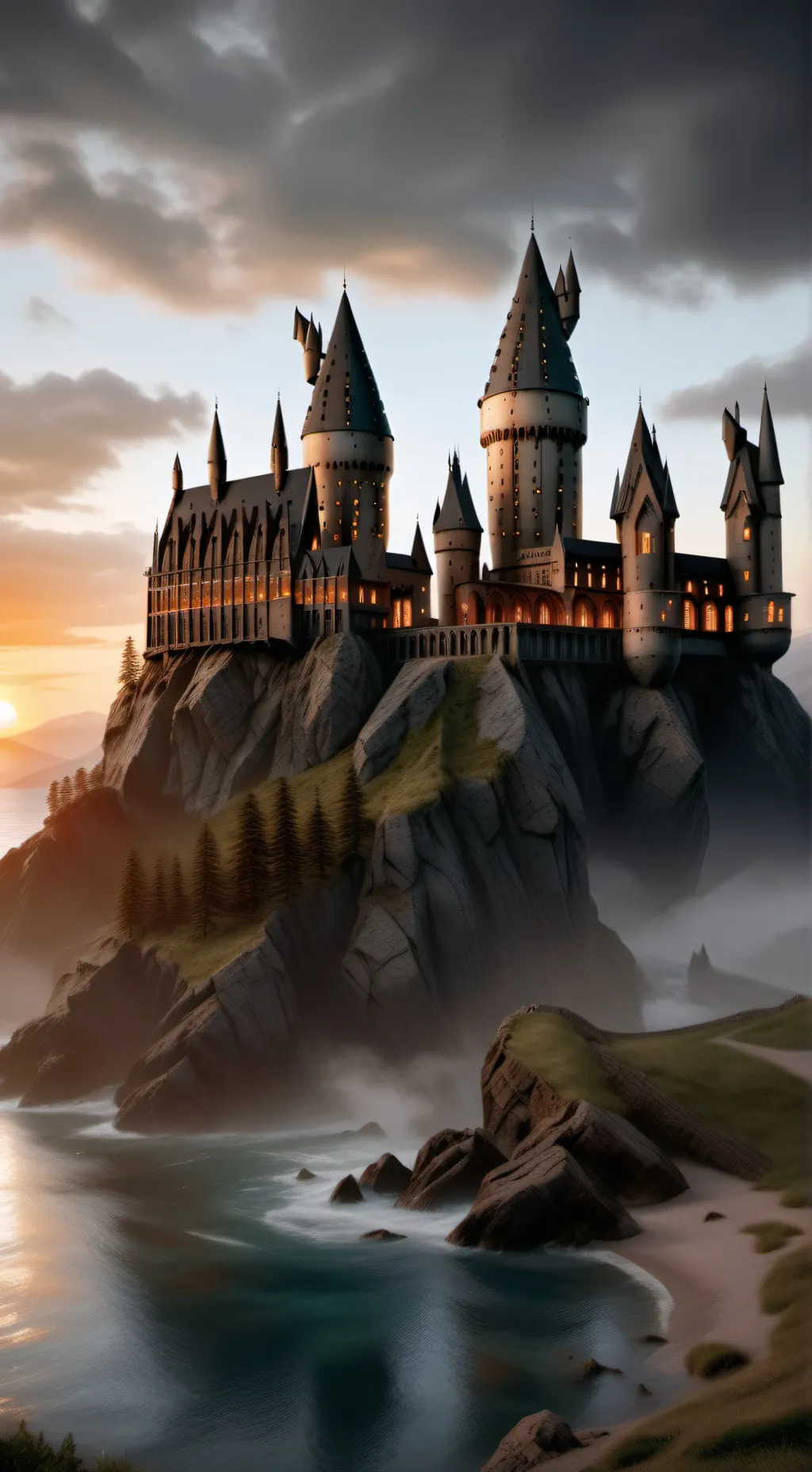 ai character: Hogwarts princess background
