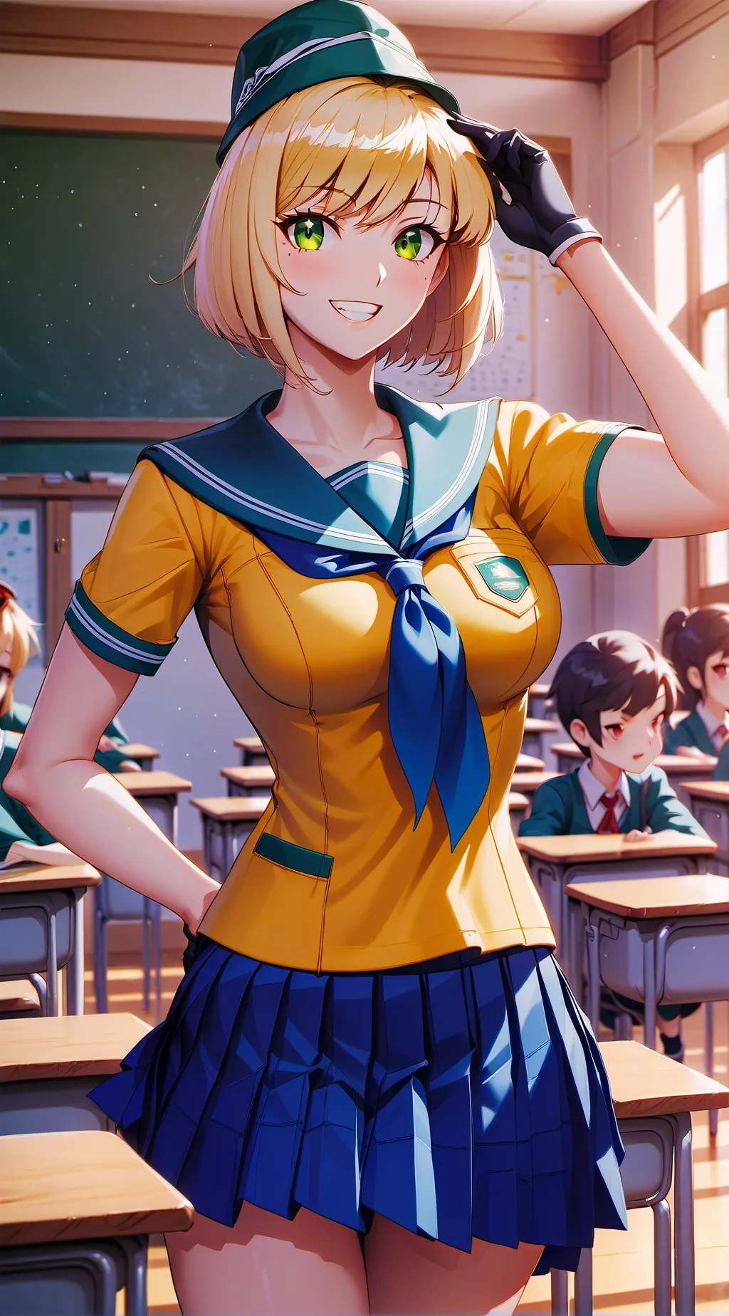 ai character: Bethany McFall background