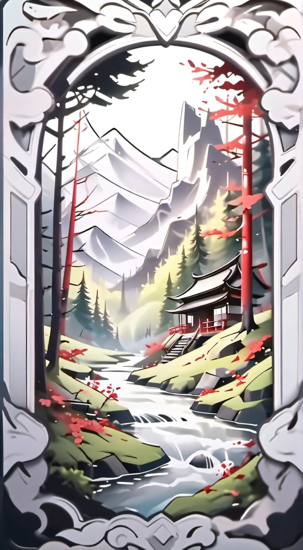 ai character: sprunki loves you background