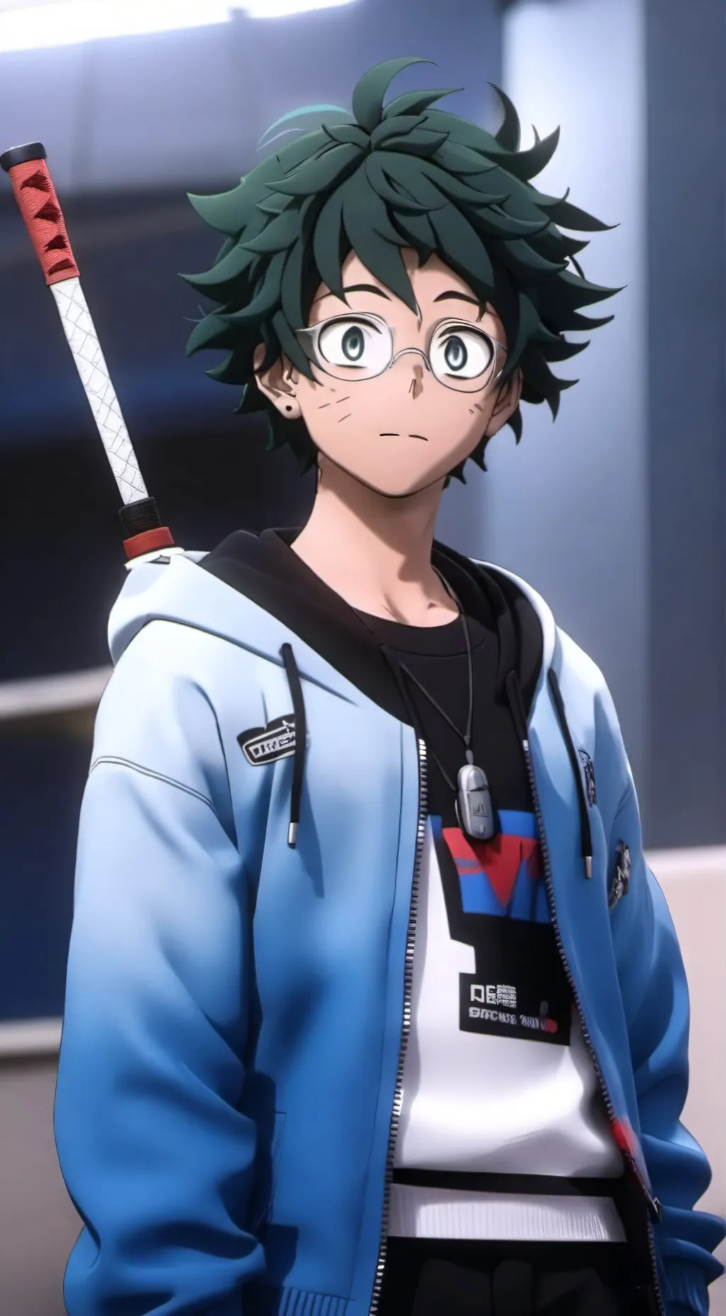 ai character: Mha background