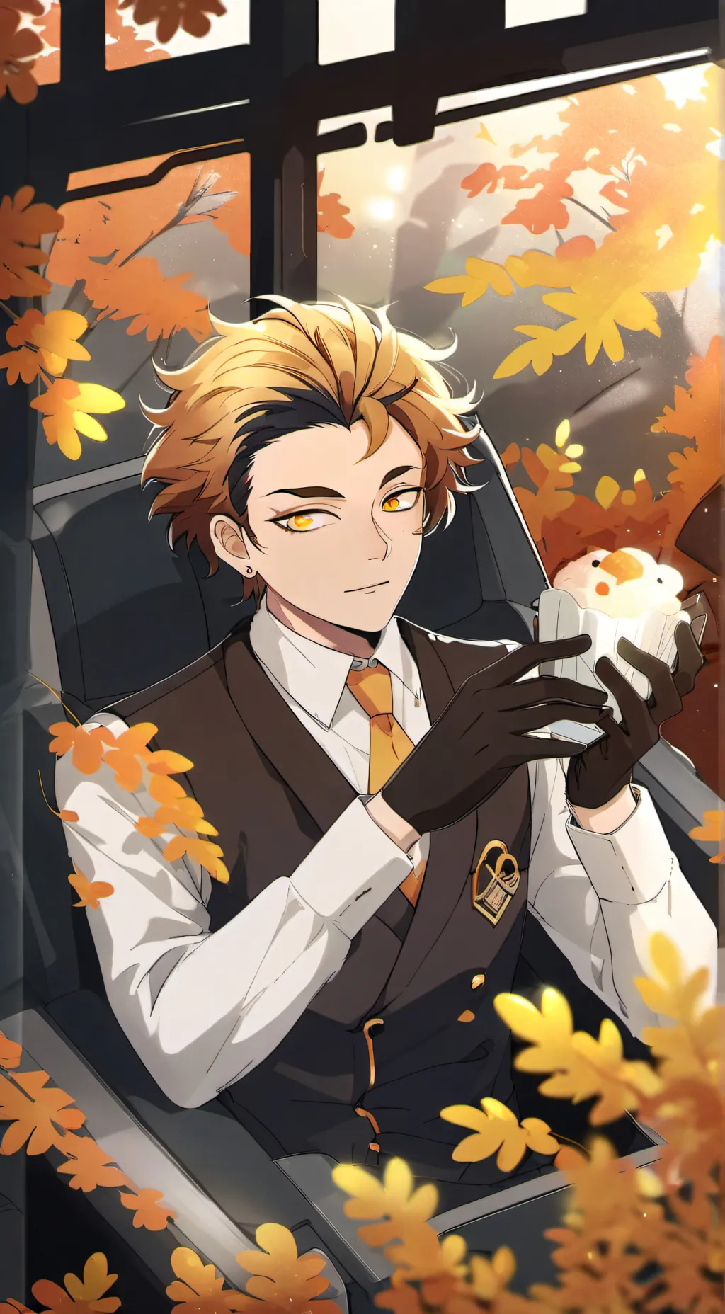 ai character: Mha hawks background