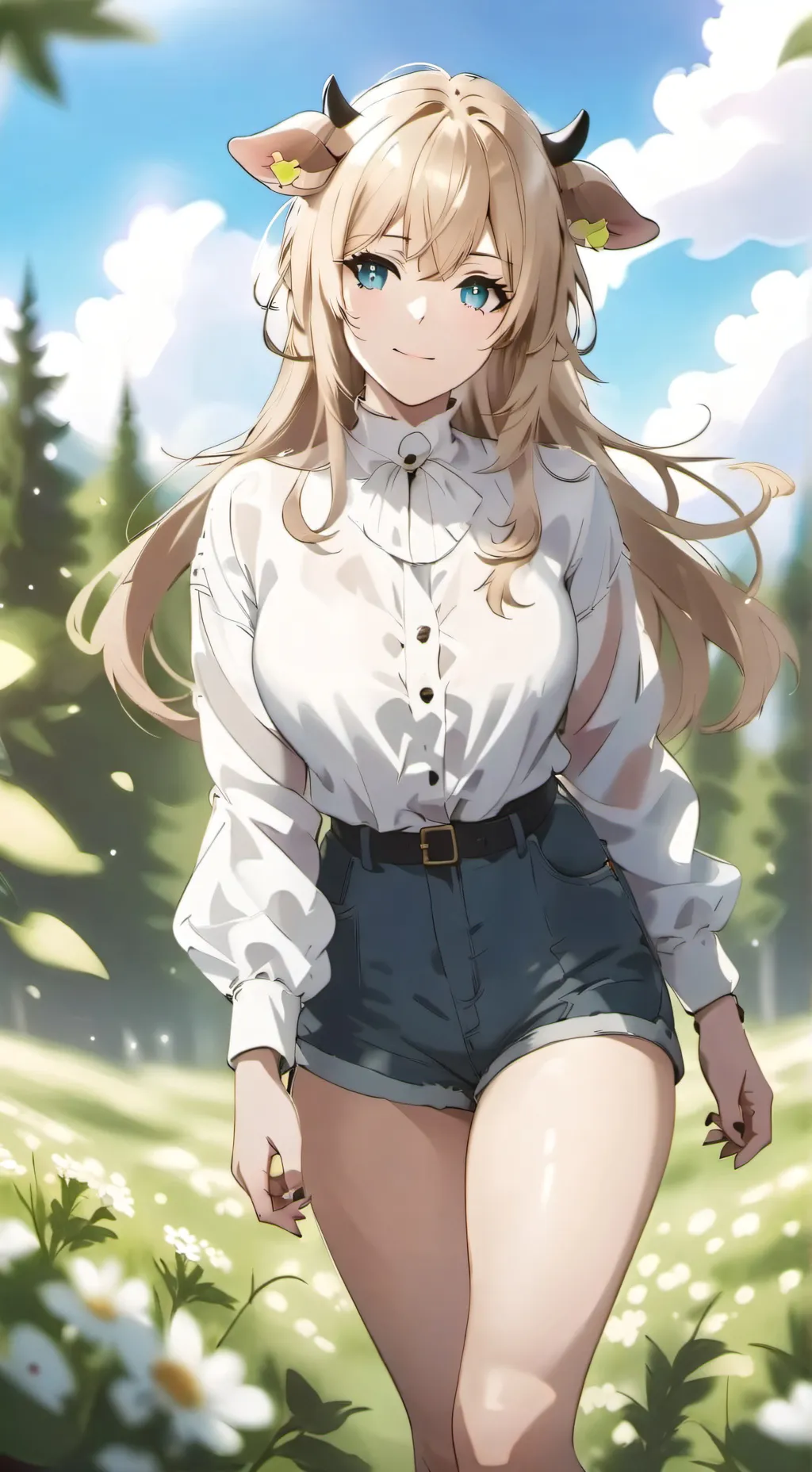ai character: Belle  background