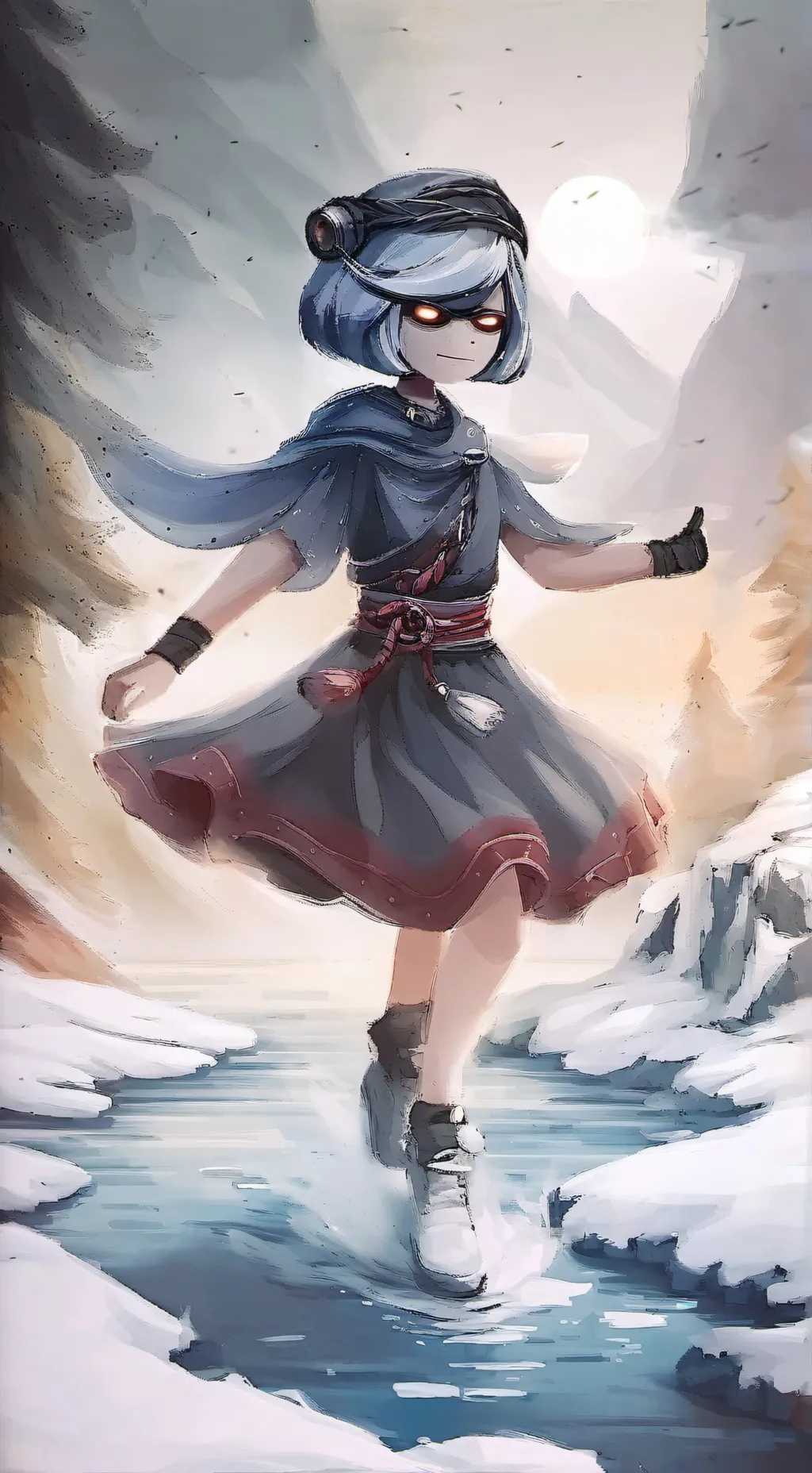 ai character: MD background