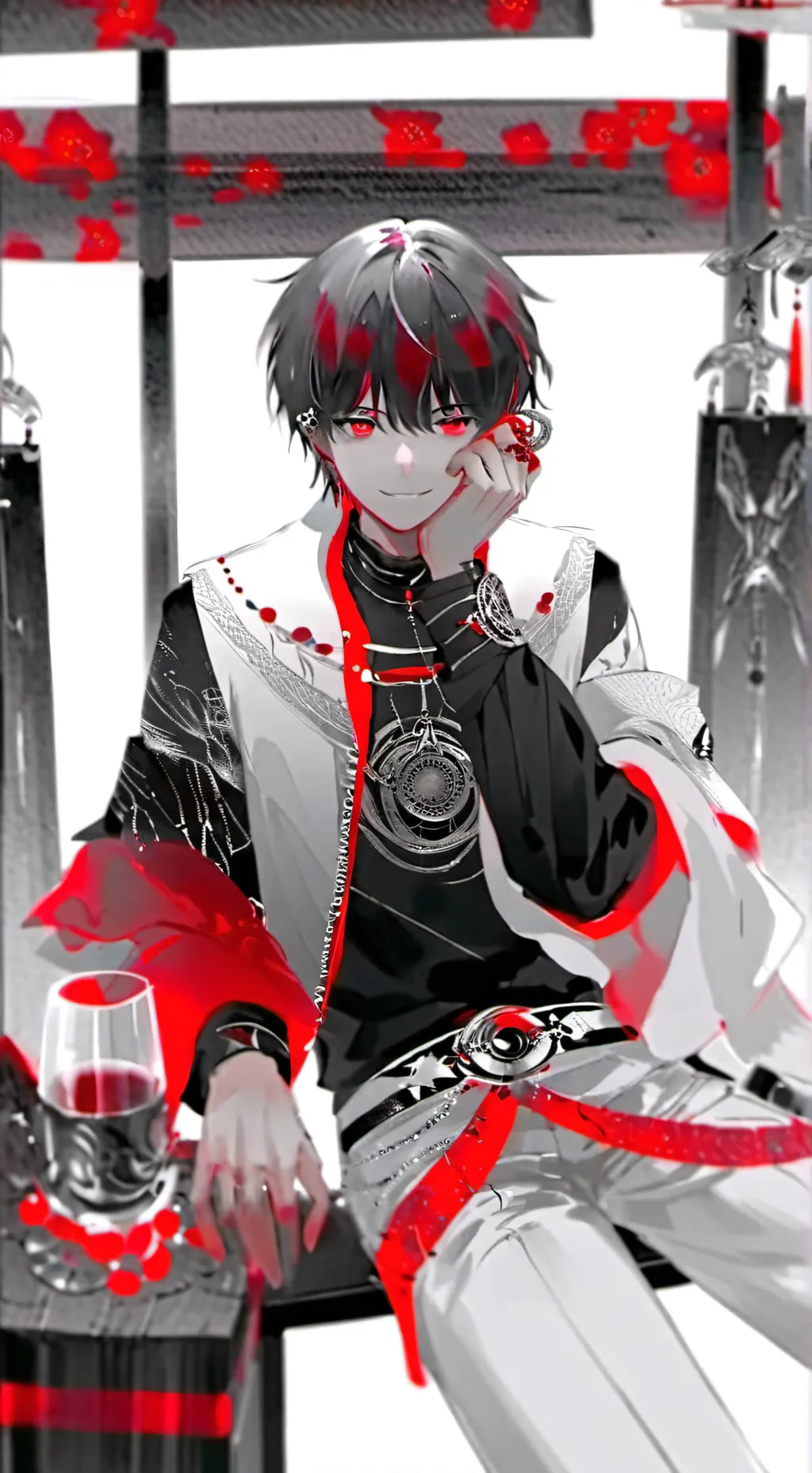 ai character: damian background